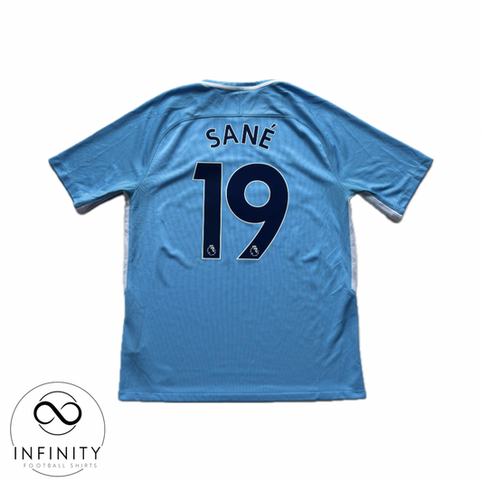 Manchester City Home Shirt 2017/18 (L) Sane 19