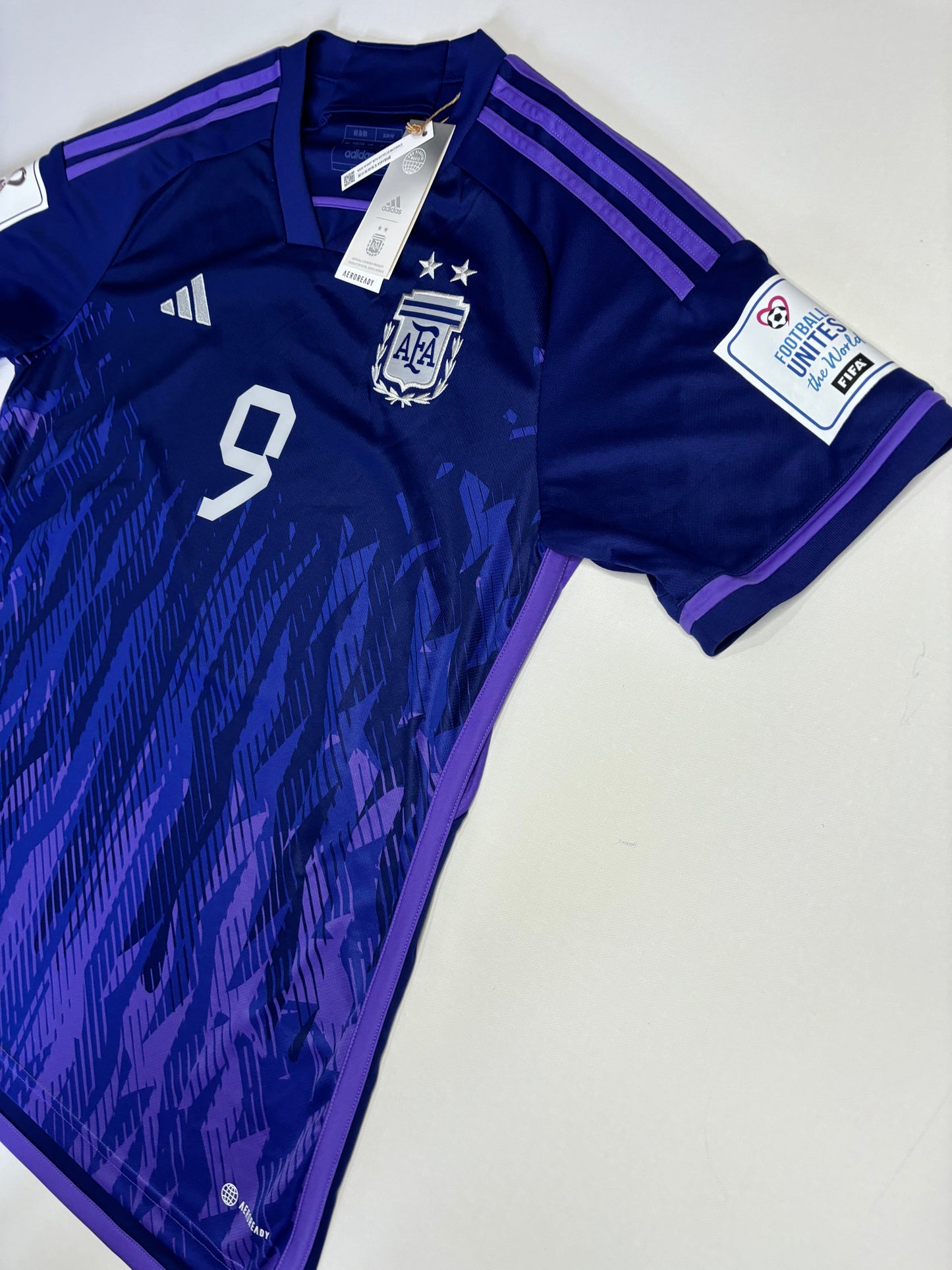 Argentina Away Shirt 2022/23 (XL) J.Alvarez 9