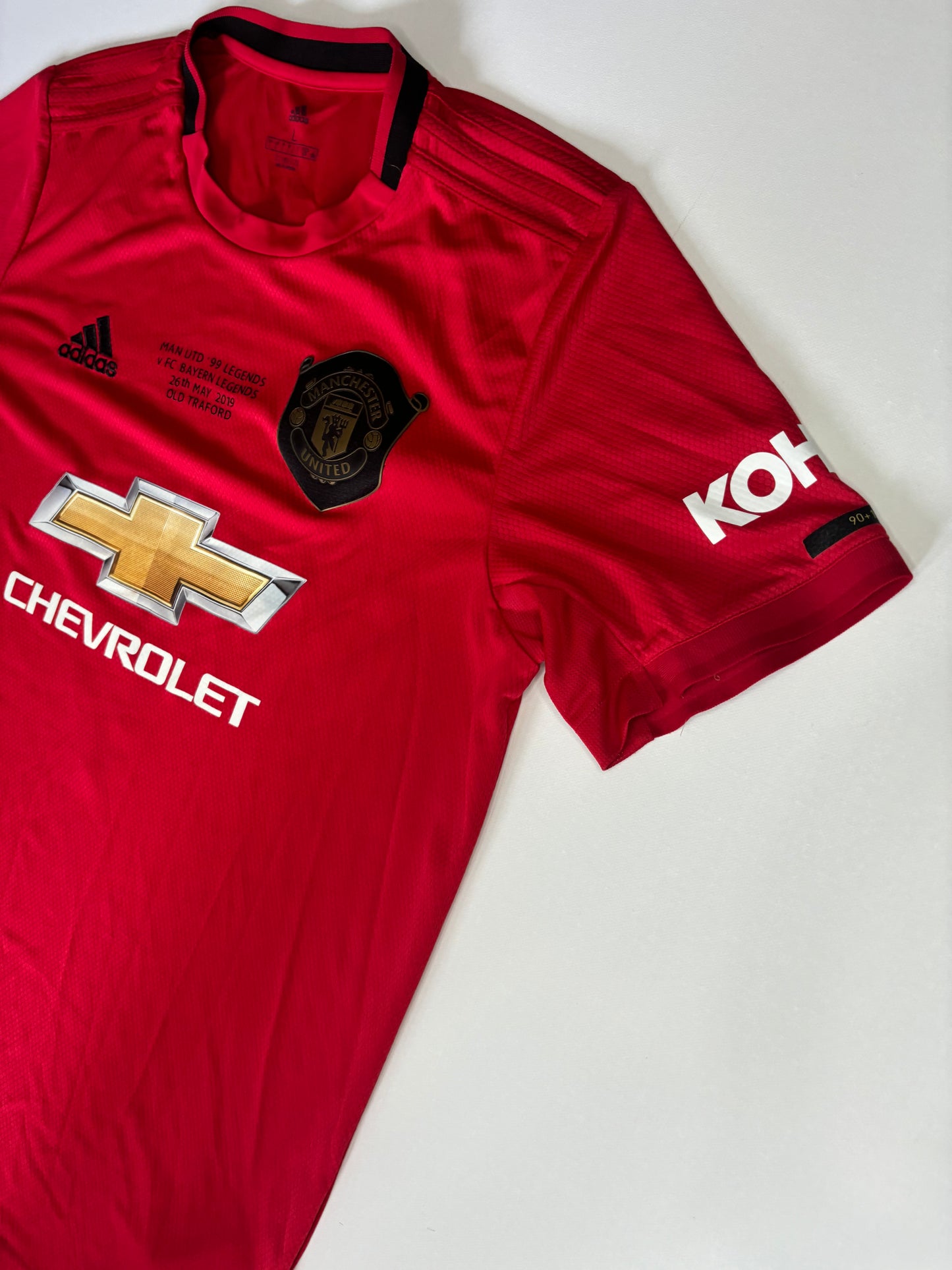 Manchester United 1999 Legends v Bayern Munich 2019/20 Home Shirt (L) Beckham 7