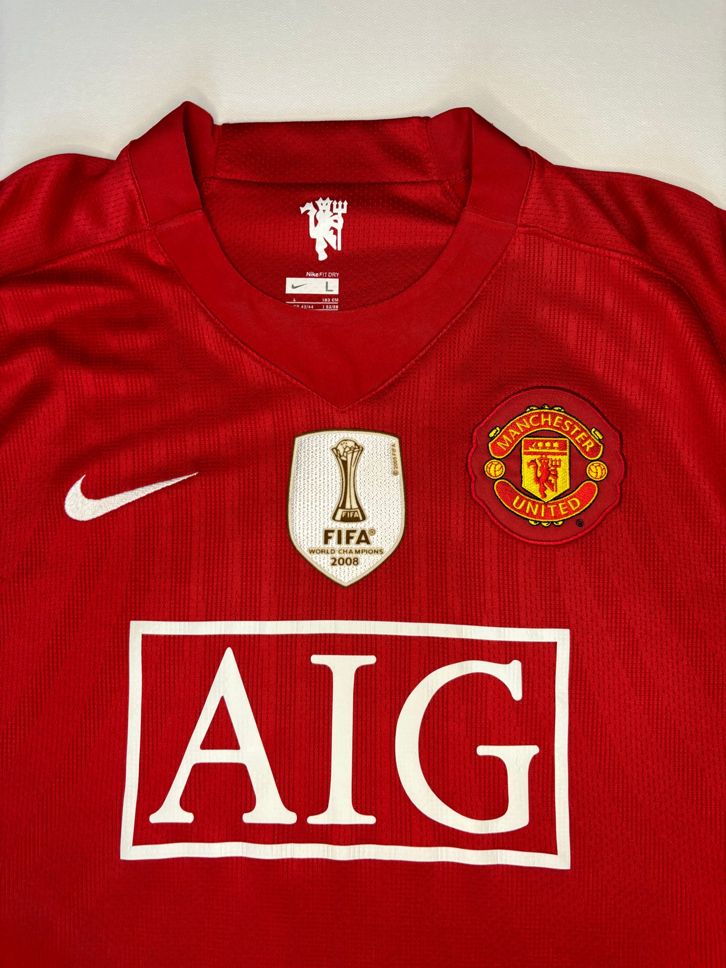 Manchester United Home Shirt 2008/09 (L) Rooney 10