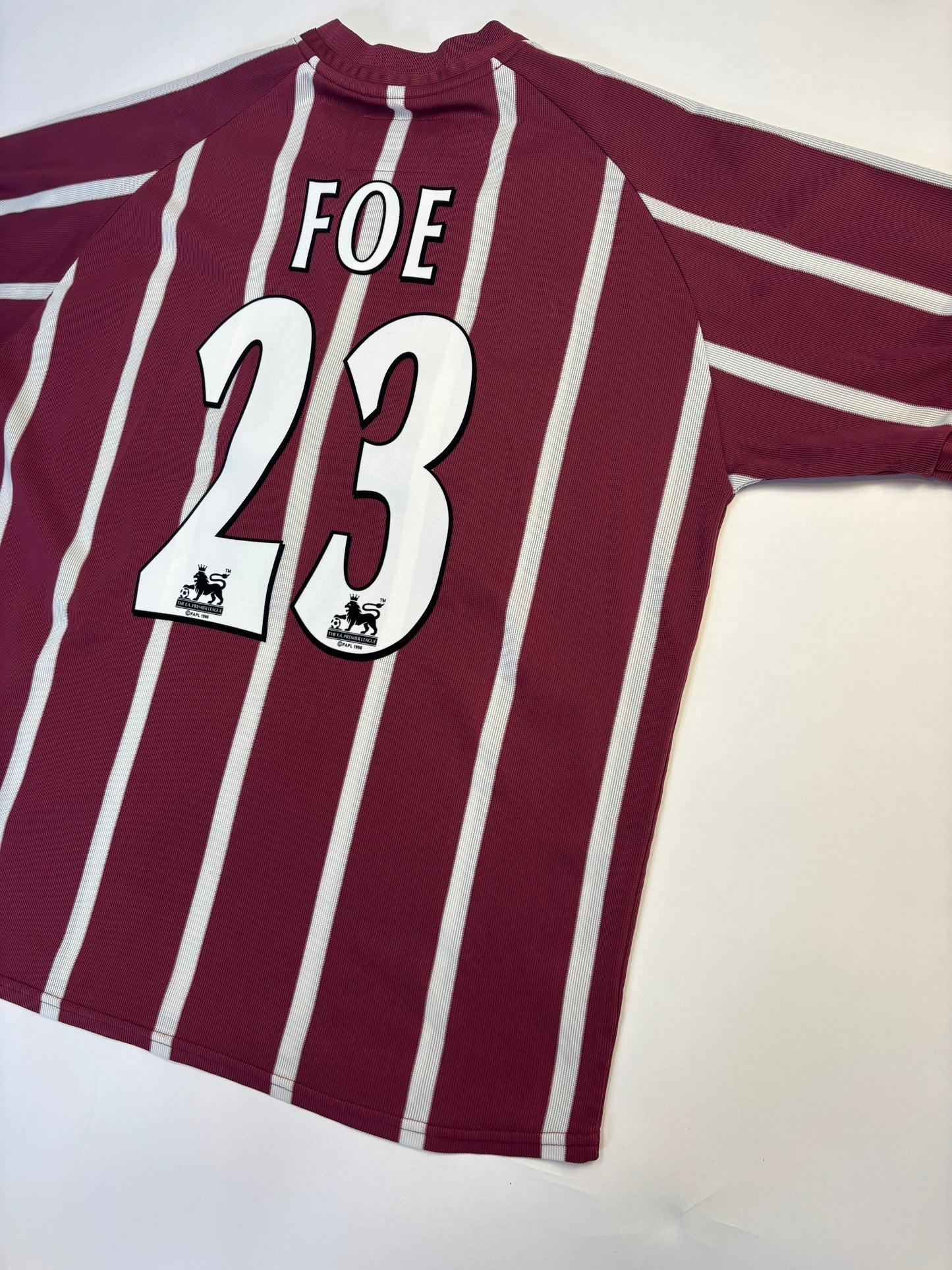 Manchester City Third Shirt 2002/03 (L) Foe 23