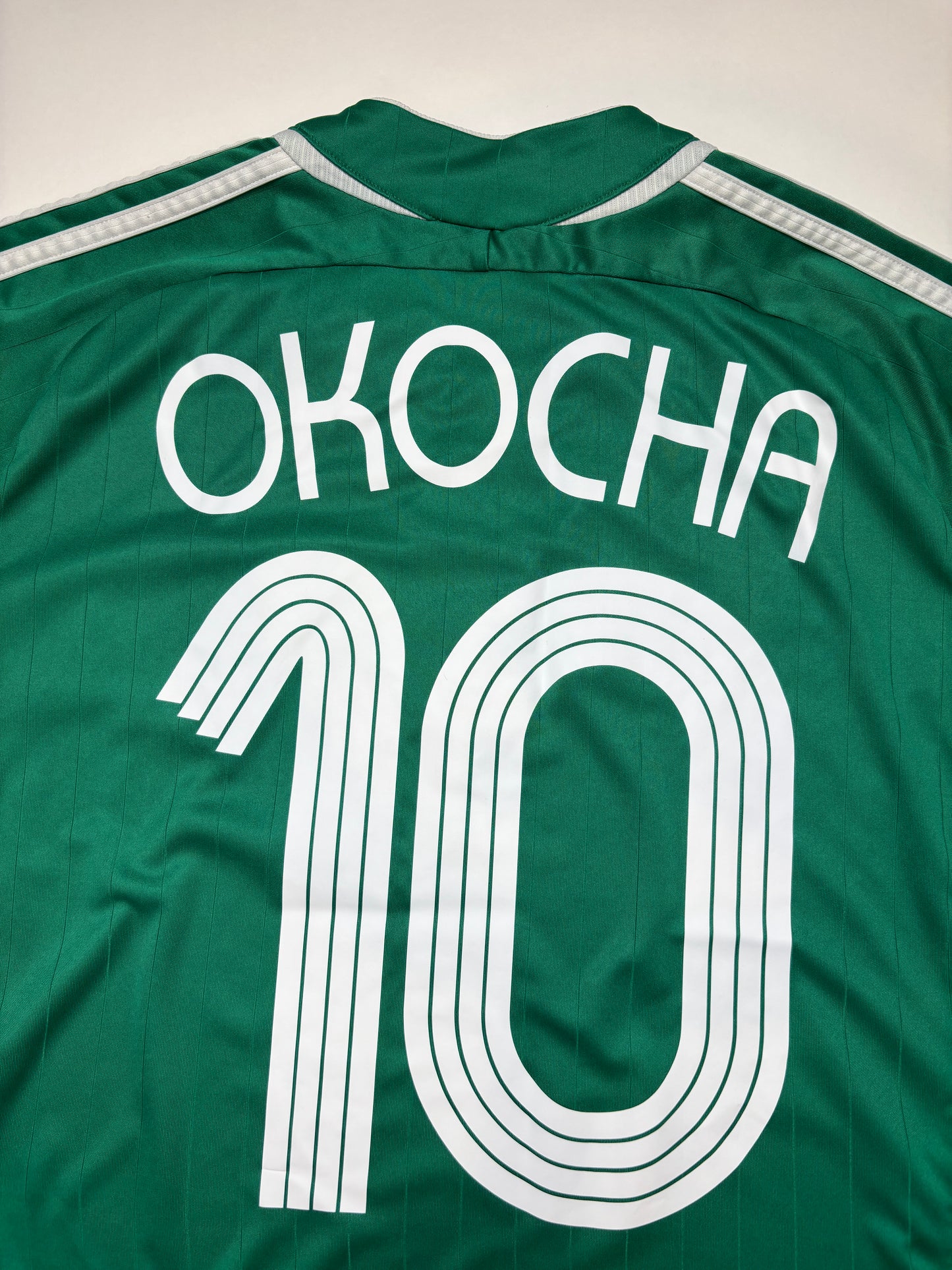 Nigeria Home Shirt 2006/08 (M) Okocha 10