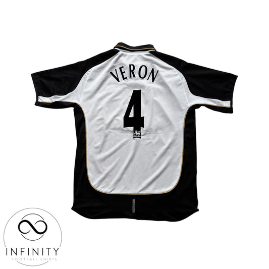Manchester United Centenary Away Shirt 2001/02 (XL) Veron 4