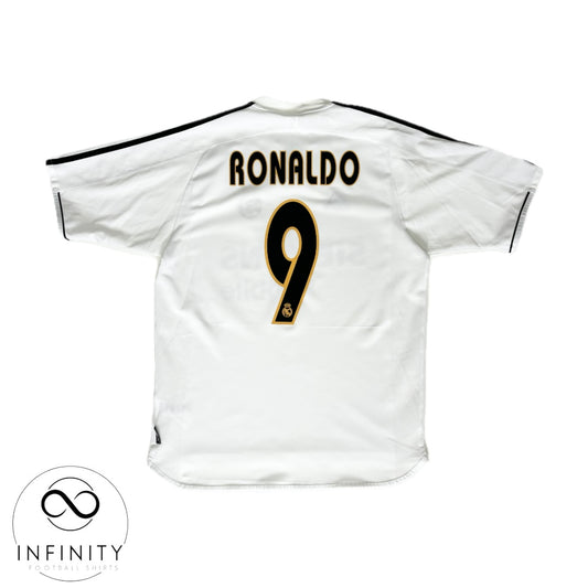 Real Madrid Home Shirt 2003/04 (M) Ronaldo 9