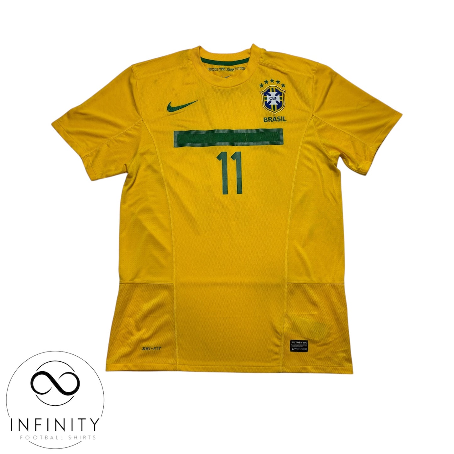 Brazil Home Shirt 2011/12 (M) Neymar 11