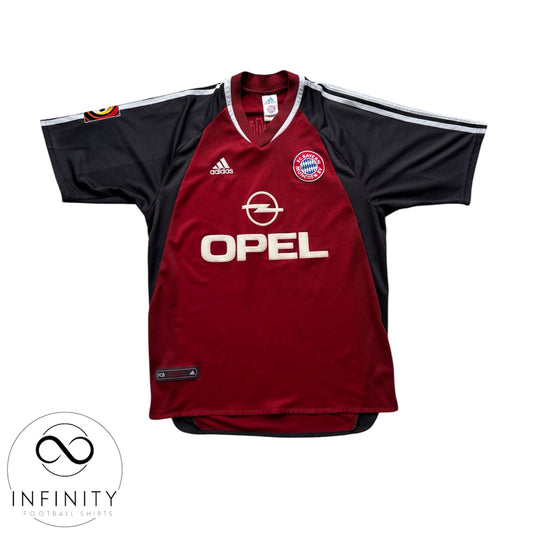 Bayern Munich Home Shirt 2001/02 (M) Scholl 7