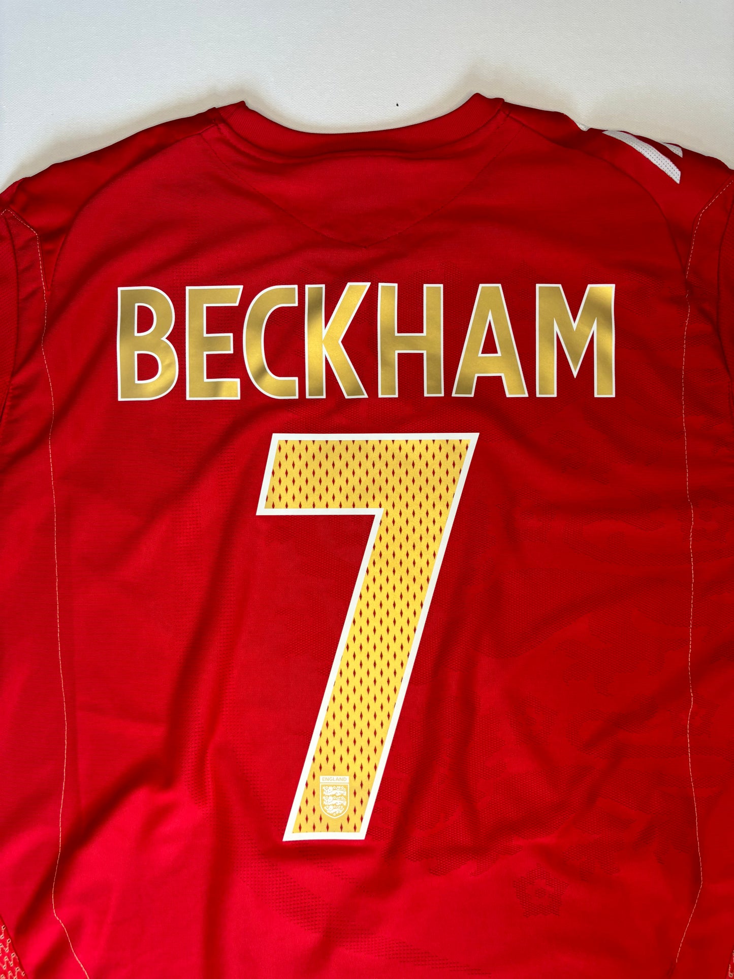 England Away Shirt 2006/08 (XL) Beckham 7