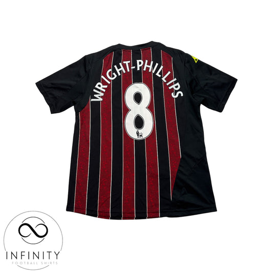 Manchester City Away Shirt 2008/09 (L) Wright-Phillips 8