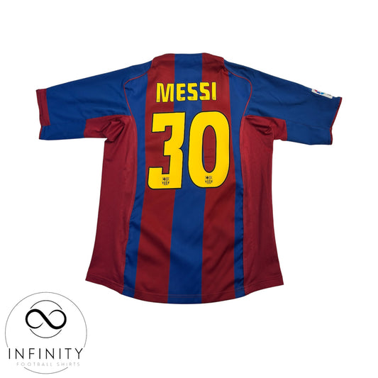 Barcelona Home Shirt 2004/05 (M) Messi 30