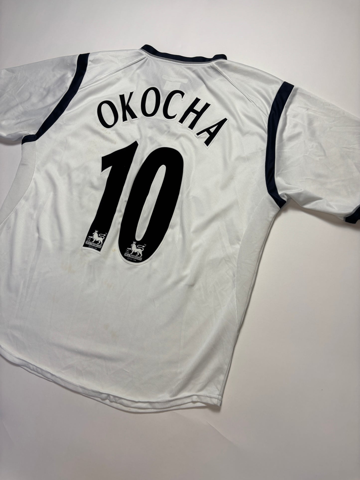 Bolton Wanderers Home Shirt 2001/03 (XL) Okocha 10