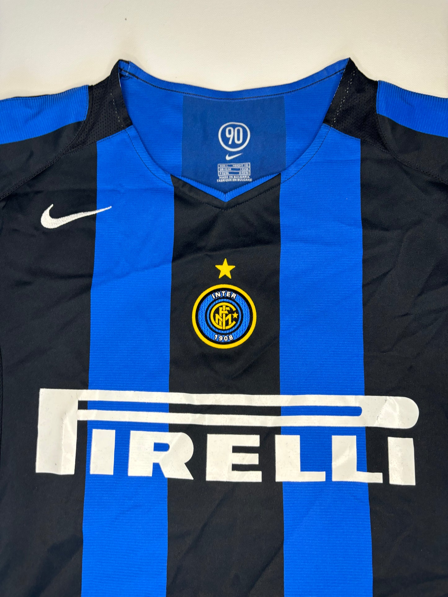 Inter Milan Home Shirt 2004/05 (L) Vieri 32