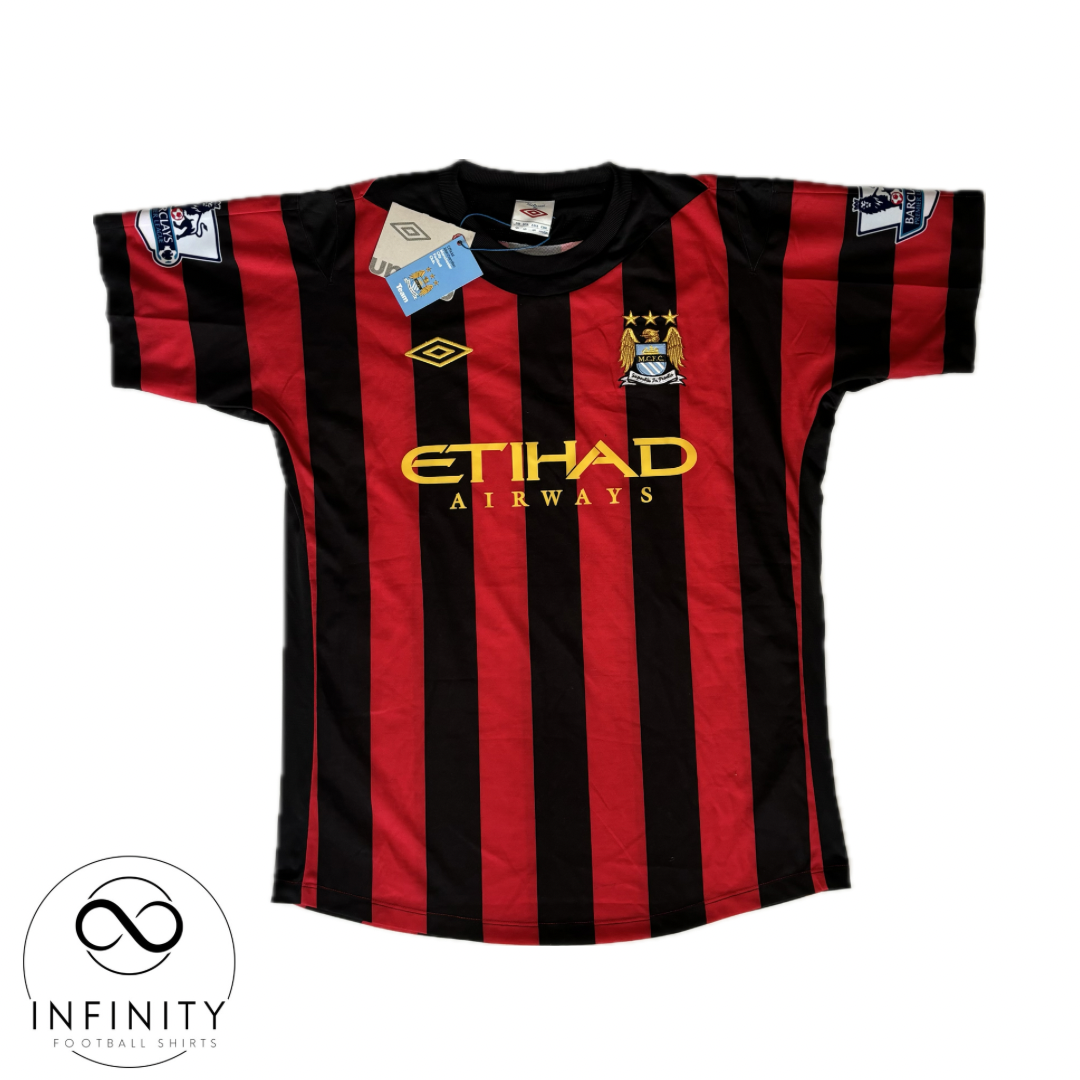 Manchester City Away Shirt 2011/12 (M) Kun Aguero 16 BNWT