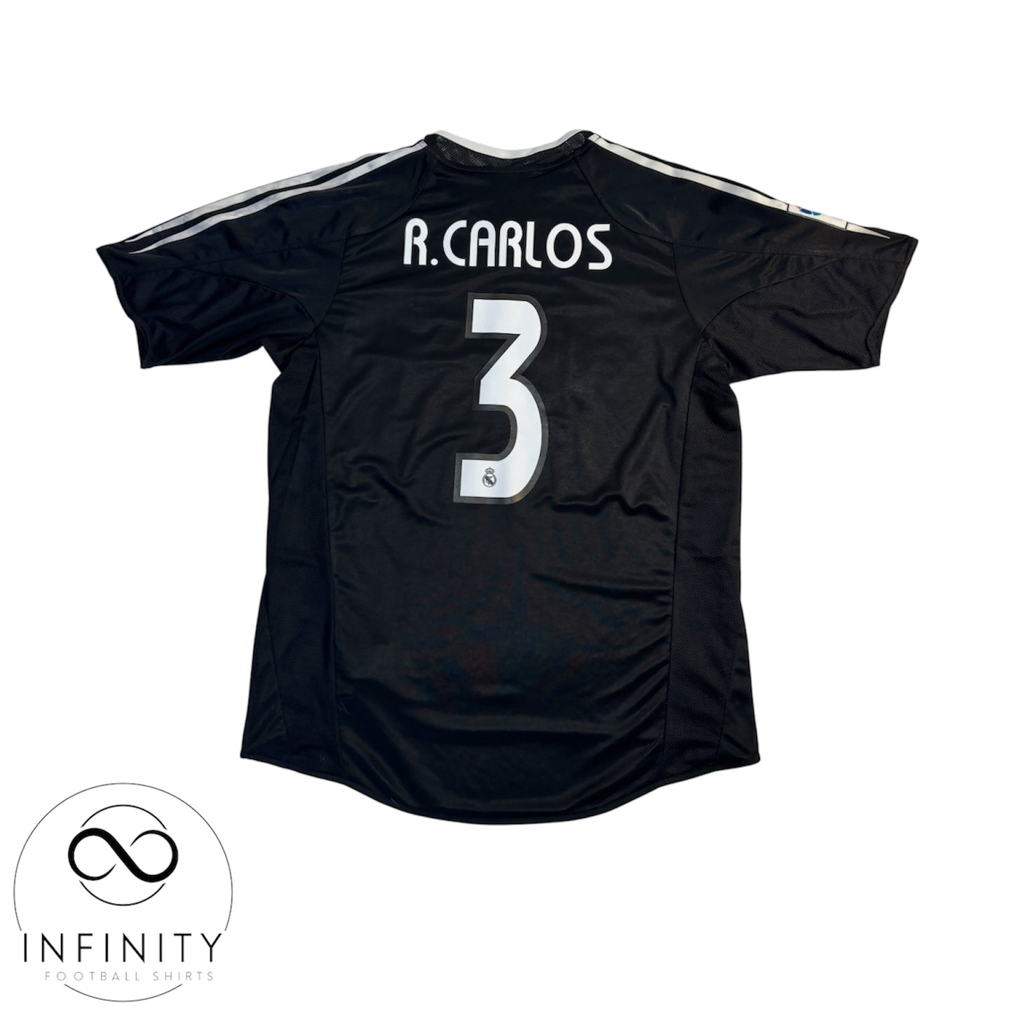 Real Madrid Away Shirt 2004/05 (M) R.Carlos 3