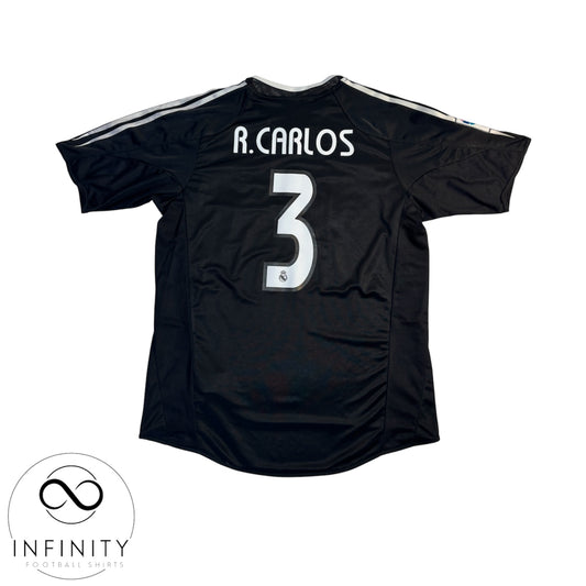Real Madrid Away Shirt 2004/05 (M) R.Carlos 3