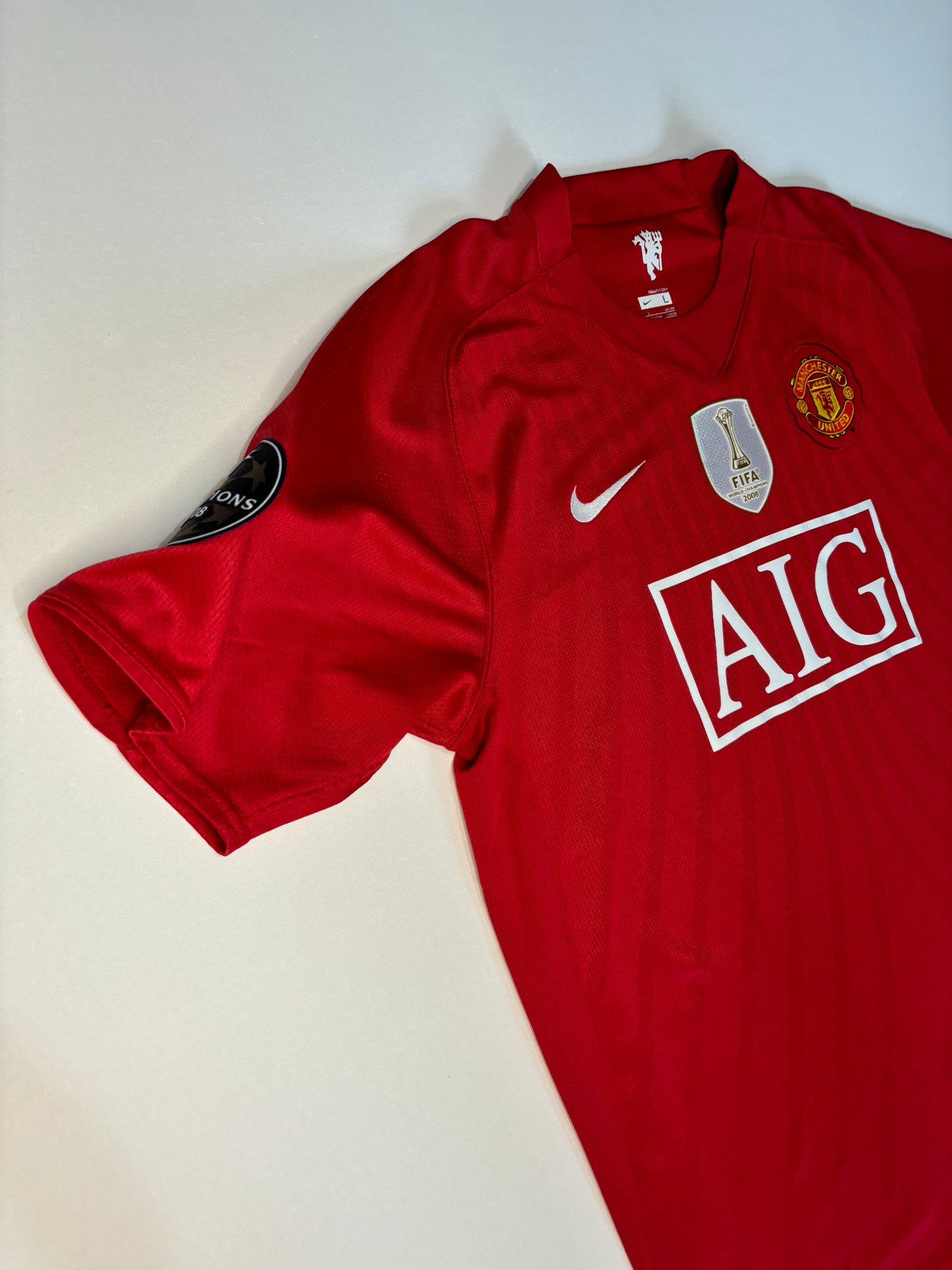 Manchester United Home Shirt 2008/09 (L) Rooney 10