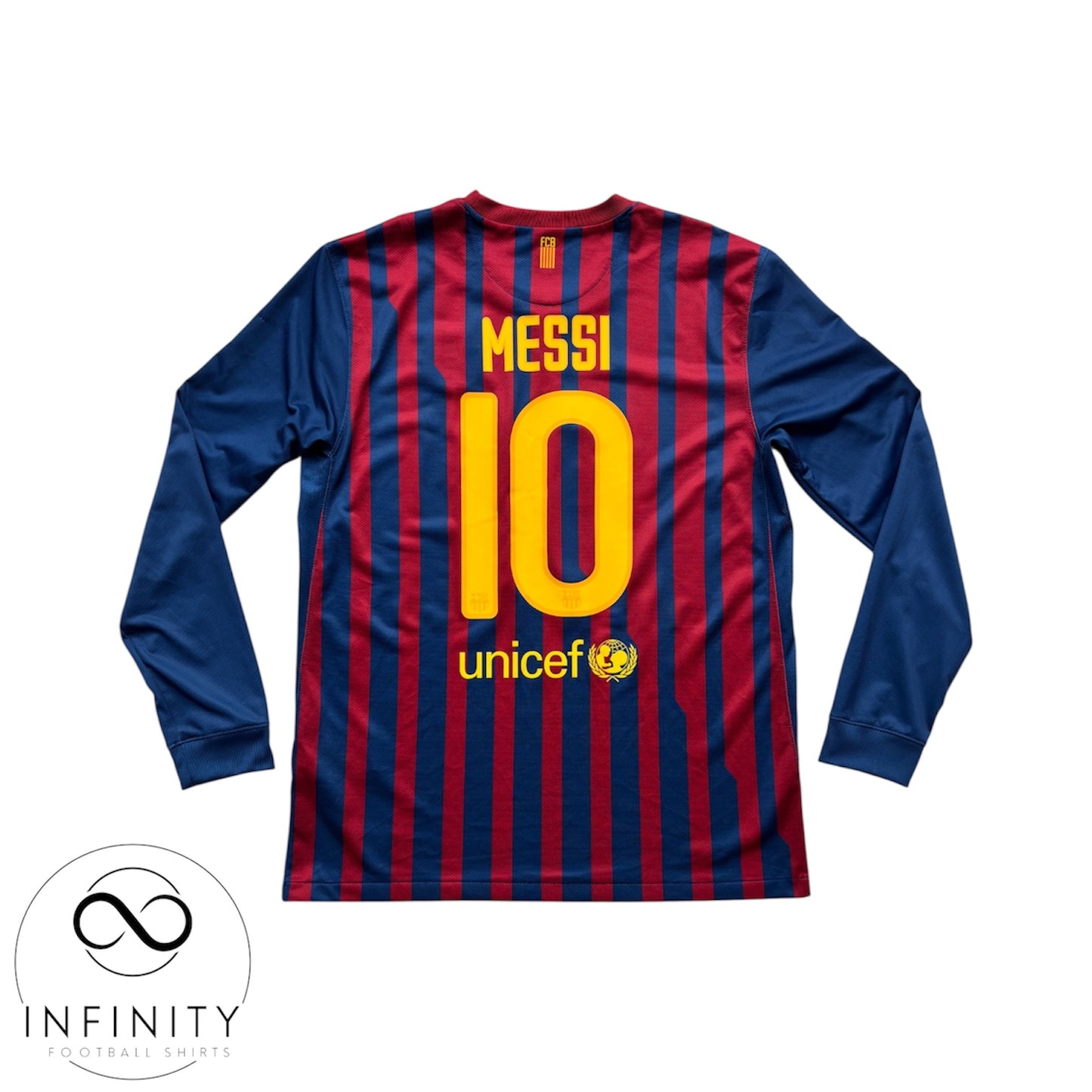 Barcelona Home Shirt LS 2011/12 (L) Messi 10