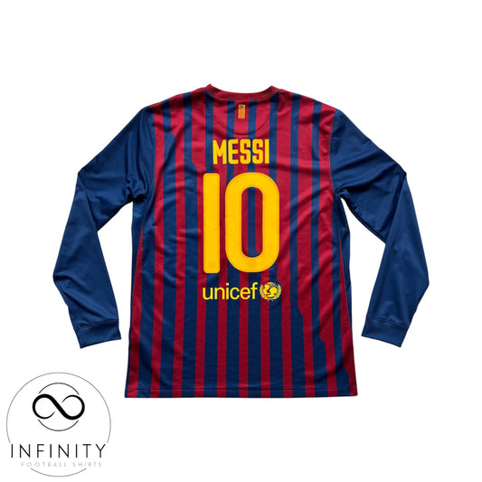 Barcelona Home Shirt LS 2011/12 (L) Messi 10