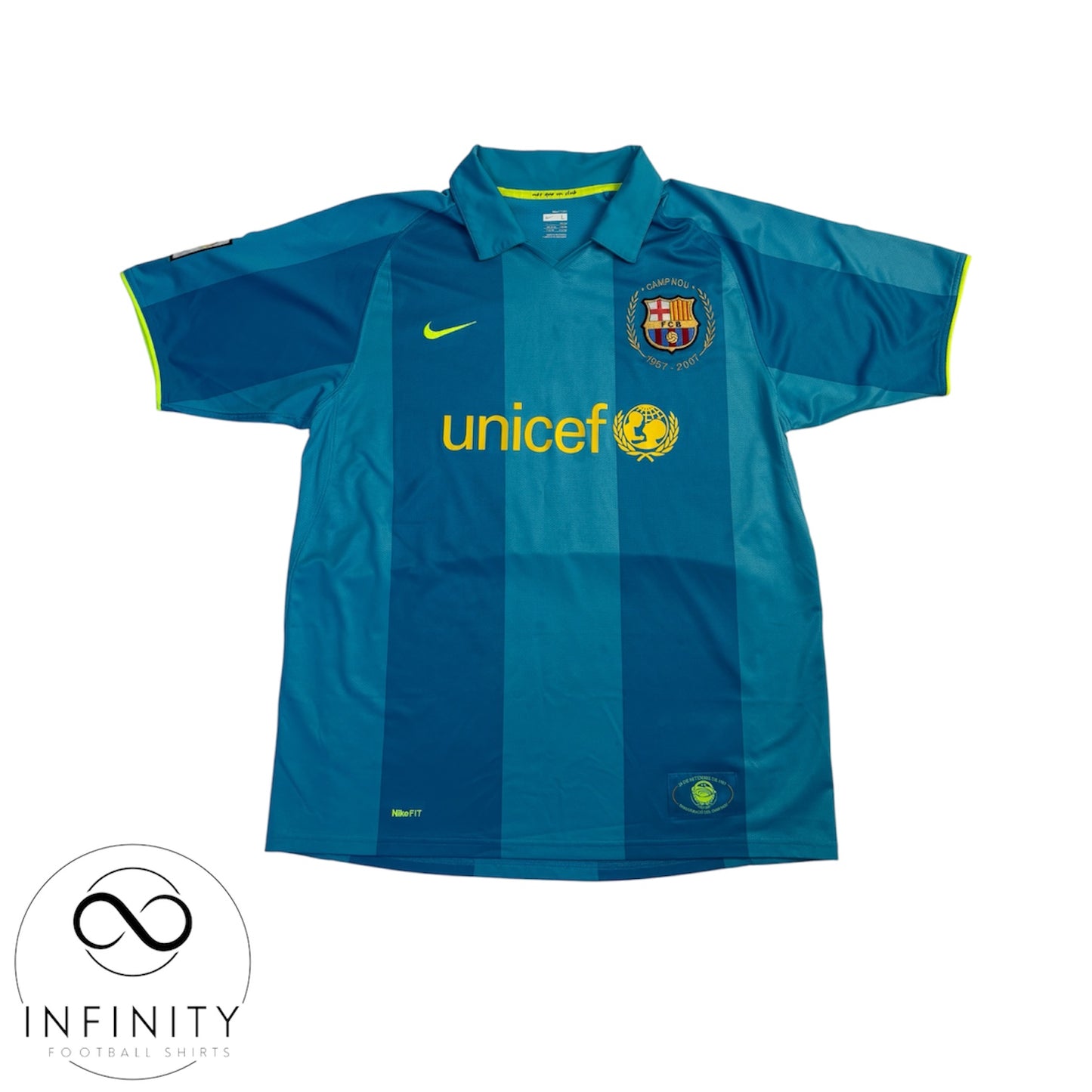 Barcelona Away Shirt 2007/08 (L) Messi 19