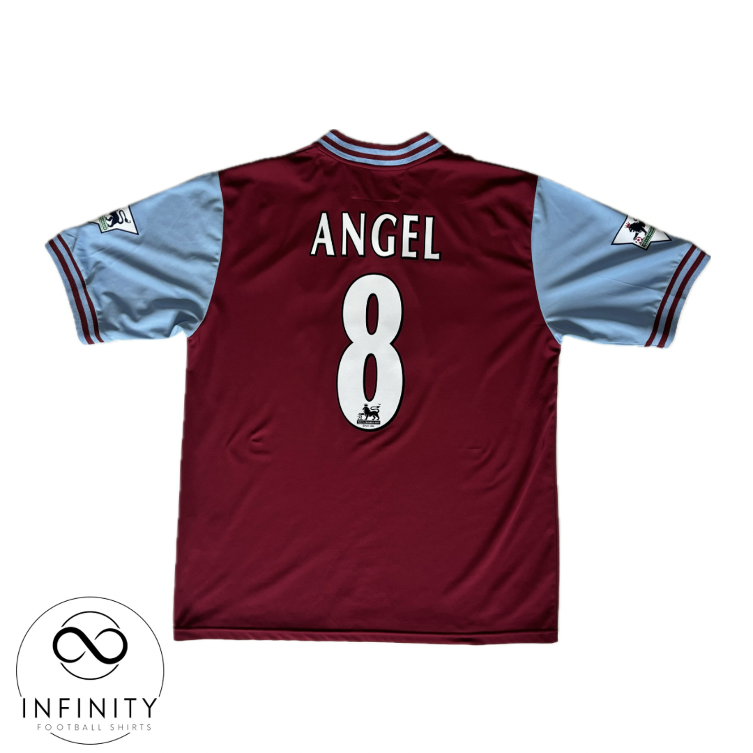 Aston Villa Home Shirt 2002/03 (L) Angel 8