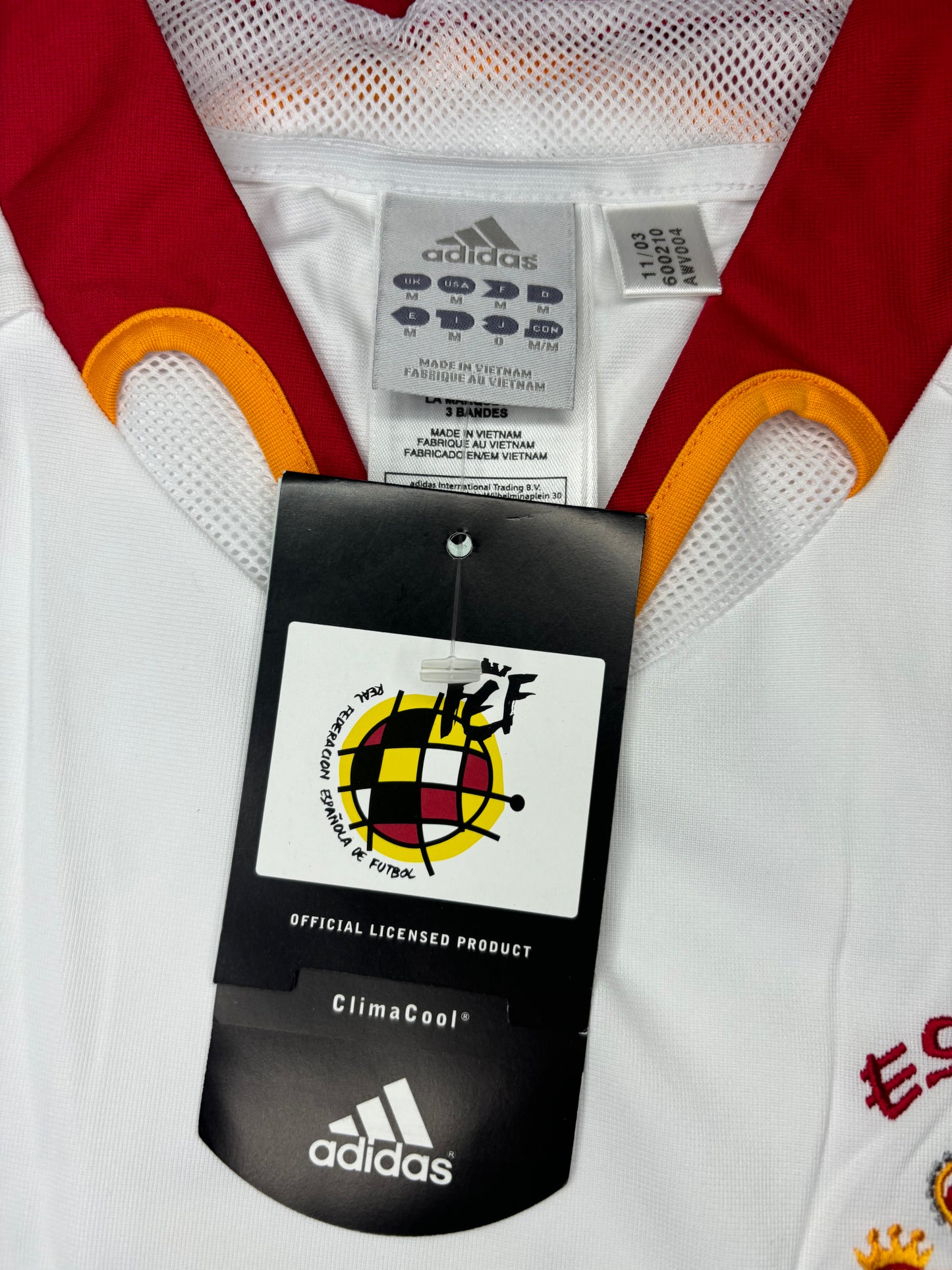 Spain Away Shirt 2004/06 (M) BNWT