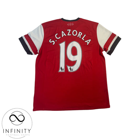 Arsenal Home Shirt 2012/13 (L) S.Cazorla 19