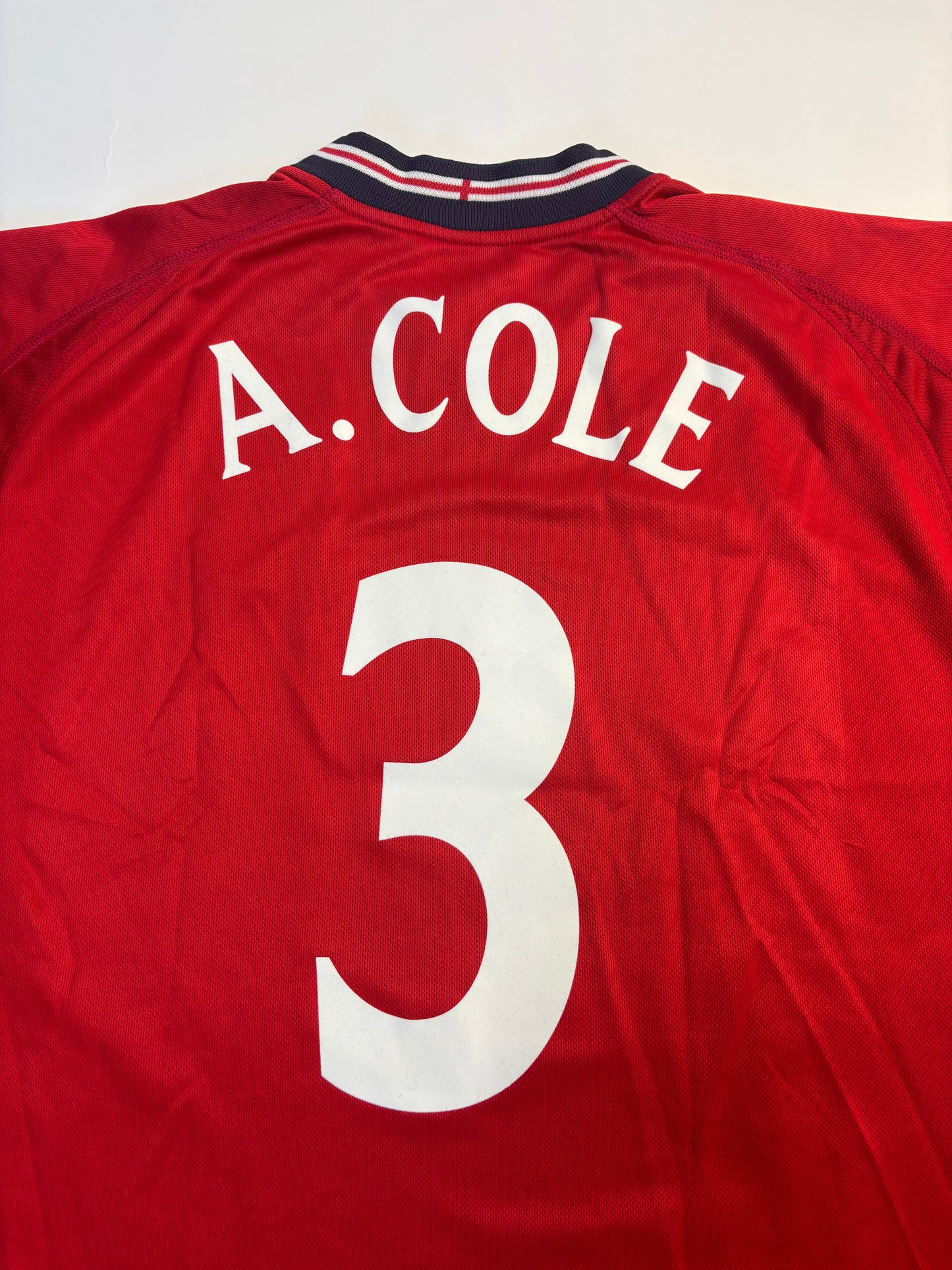 England Away Shirt 2002/04 (XL) A.Cole 3