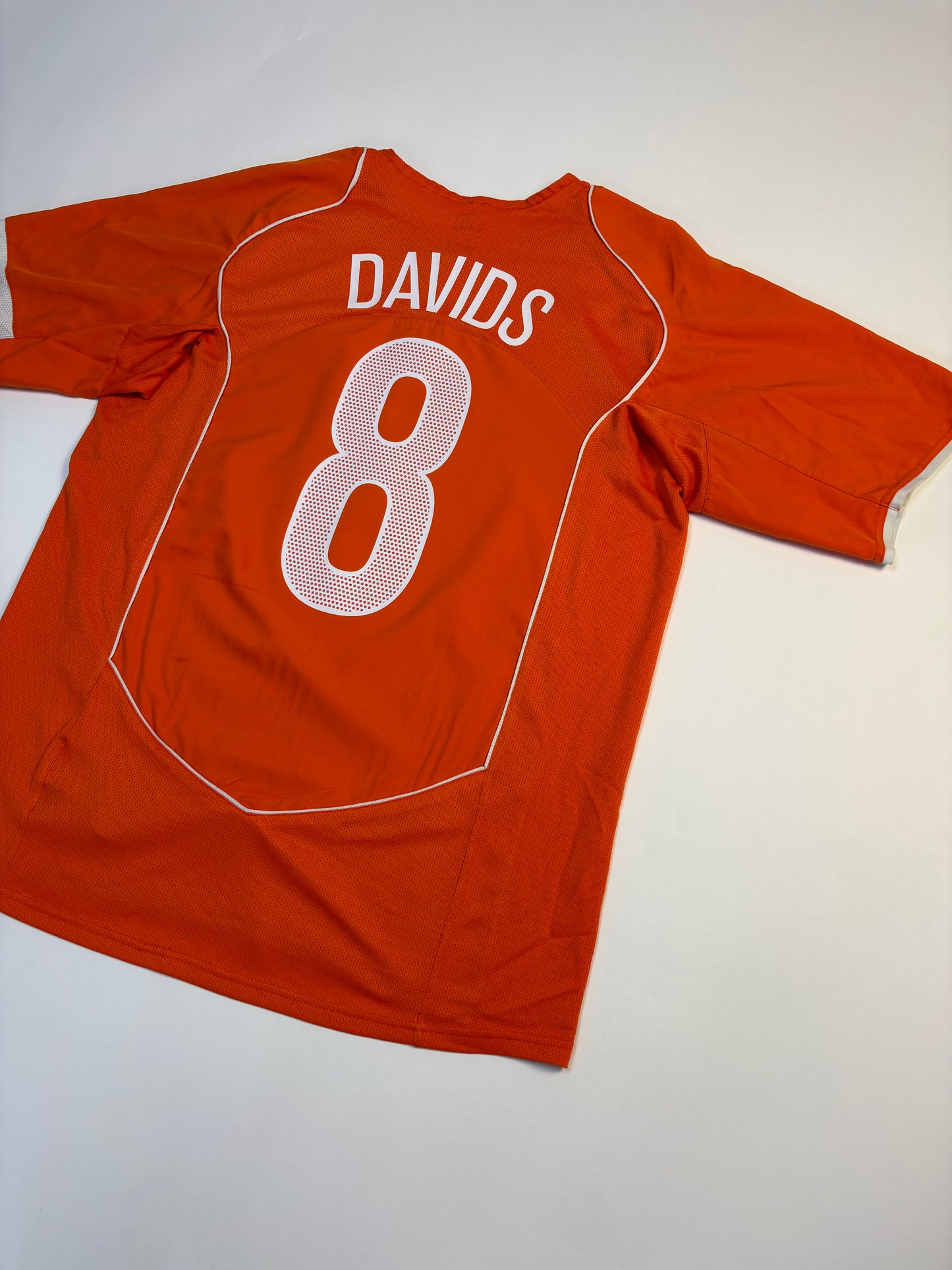 Netherlands Home Shirt 2004/06 (L) Davids 8