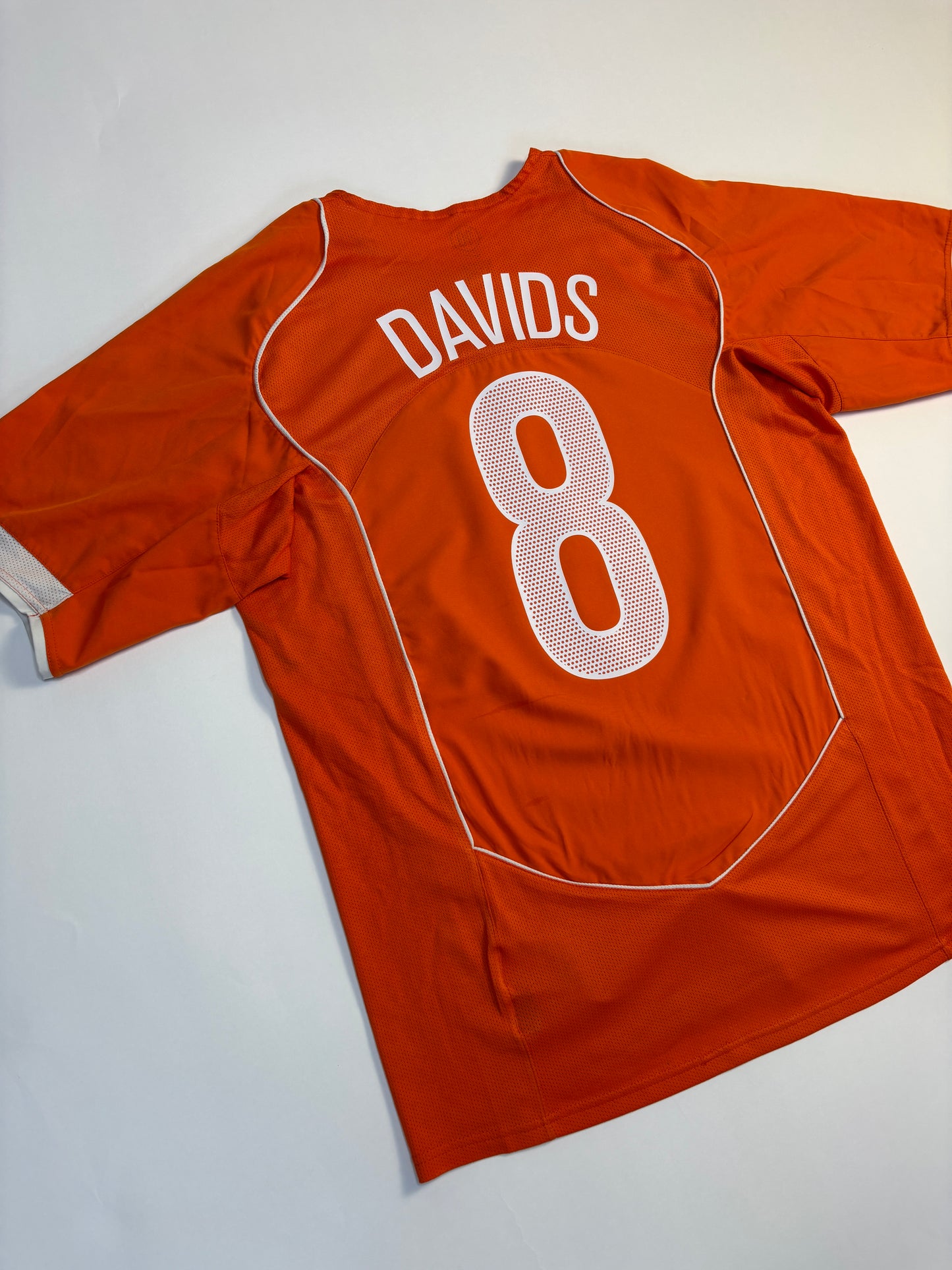 Netherlands Home Shirt 2004/06 (L) Davids 8