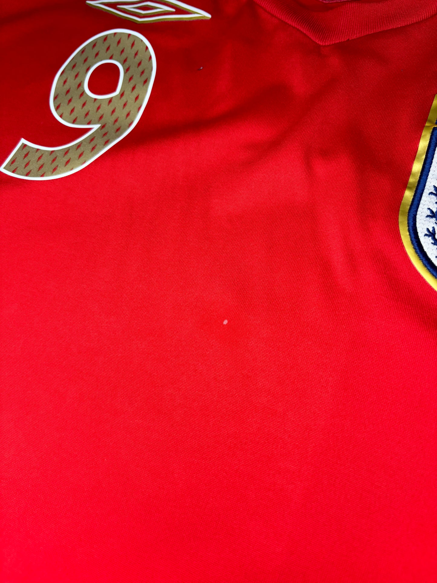 England Away Shirt 2006/08 (L) Rooney 9