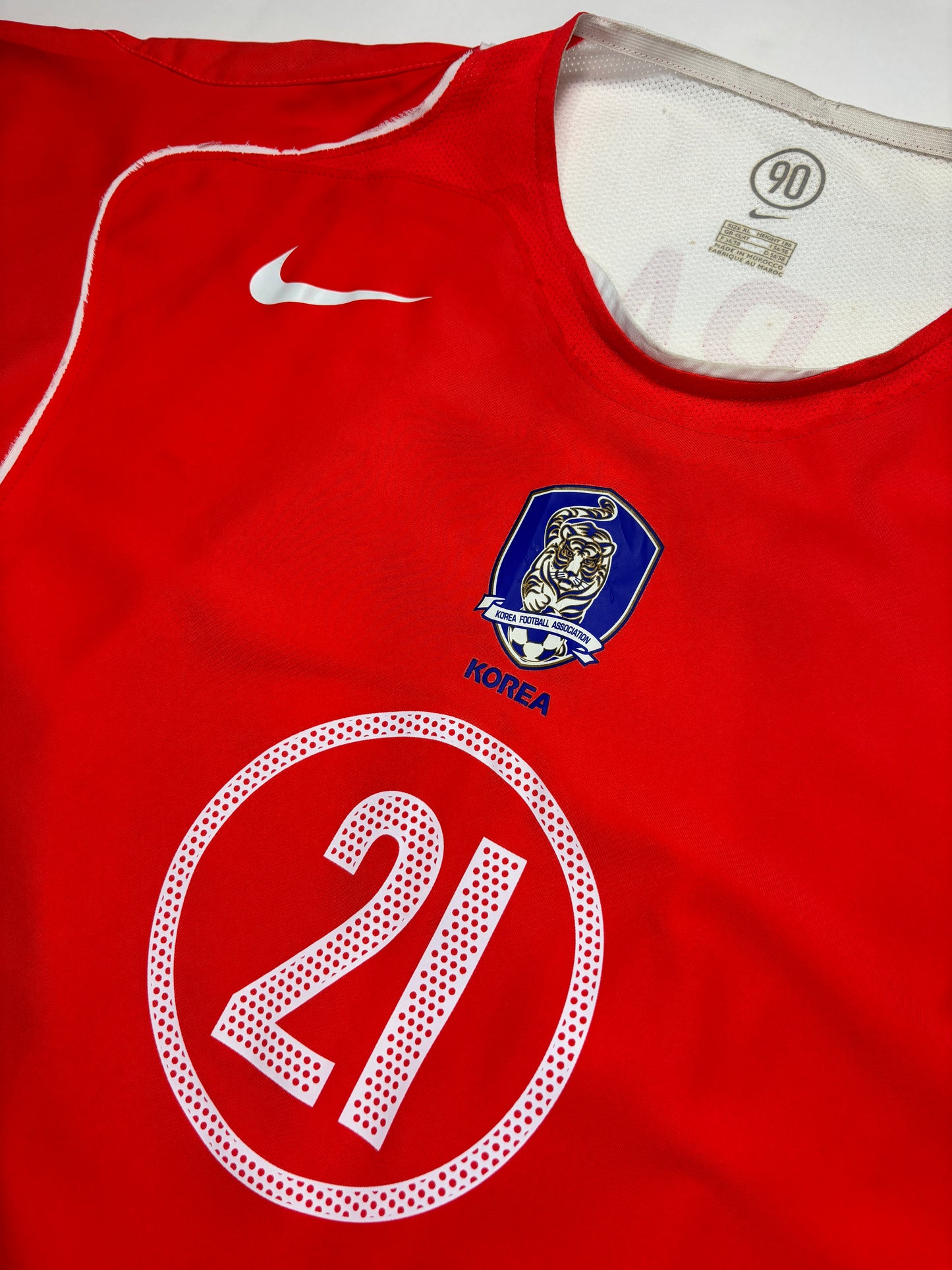 South Korea Home Shirt 2004/06 LS (XL) J.S.Park 21