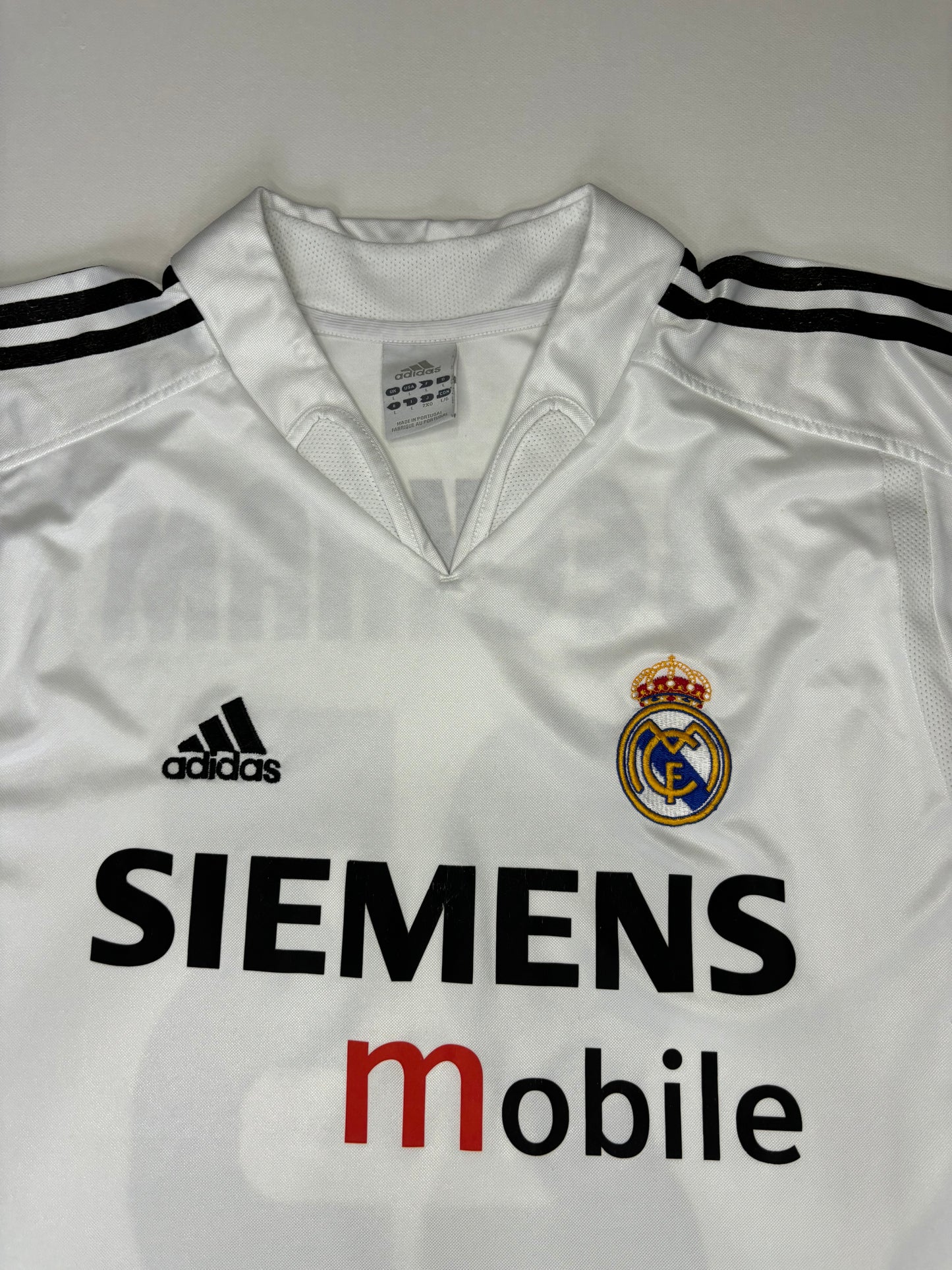 Real Madrid Home Shirt LS 2004/05 (L) Beckham 23