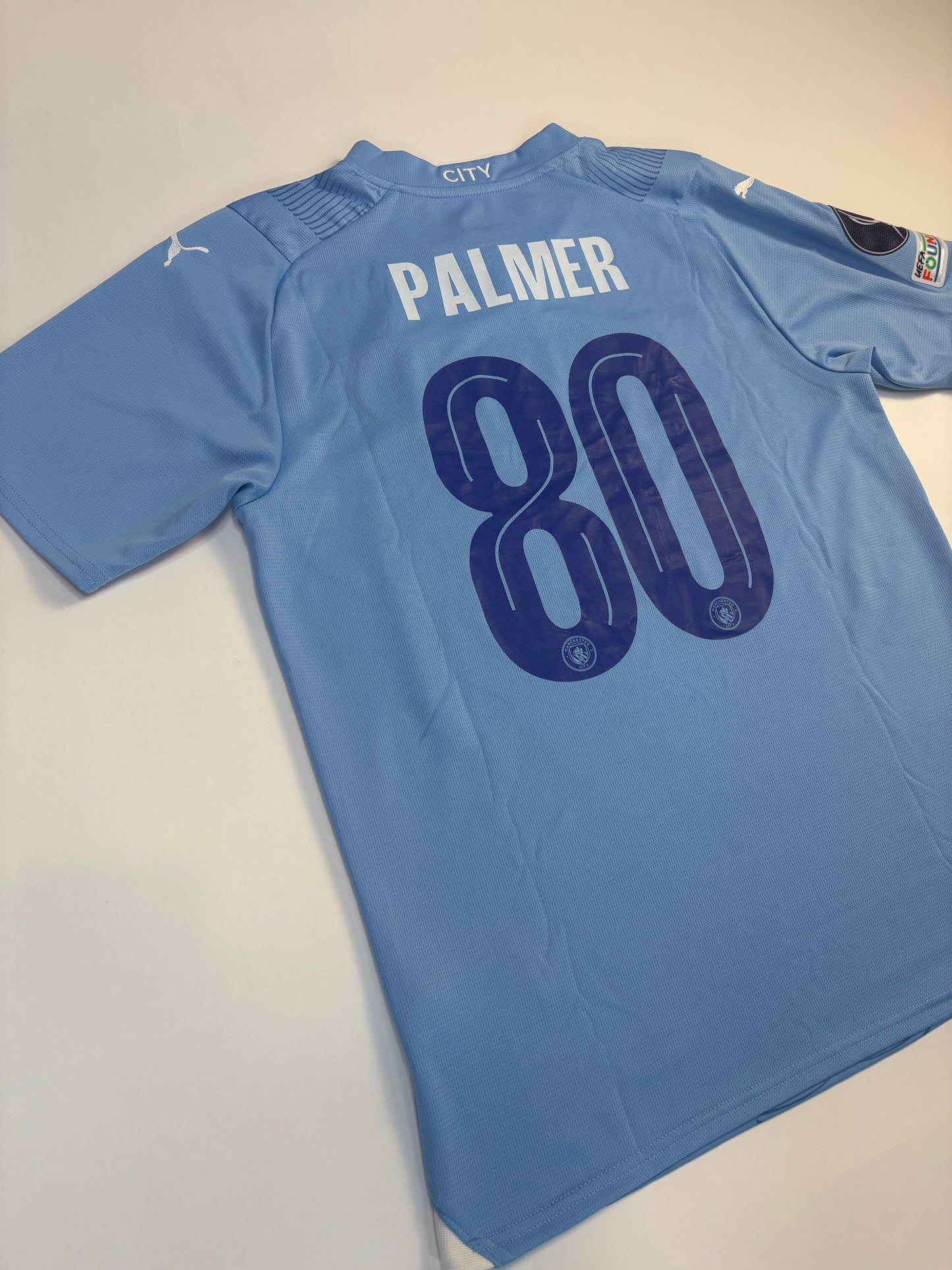 Manchester City Home Shirt 2023/24 (M) Palmer 80