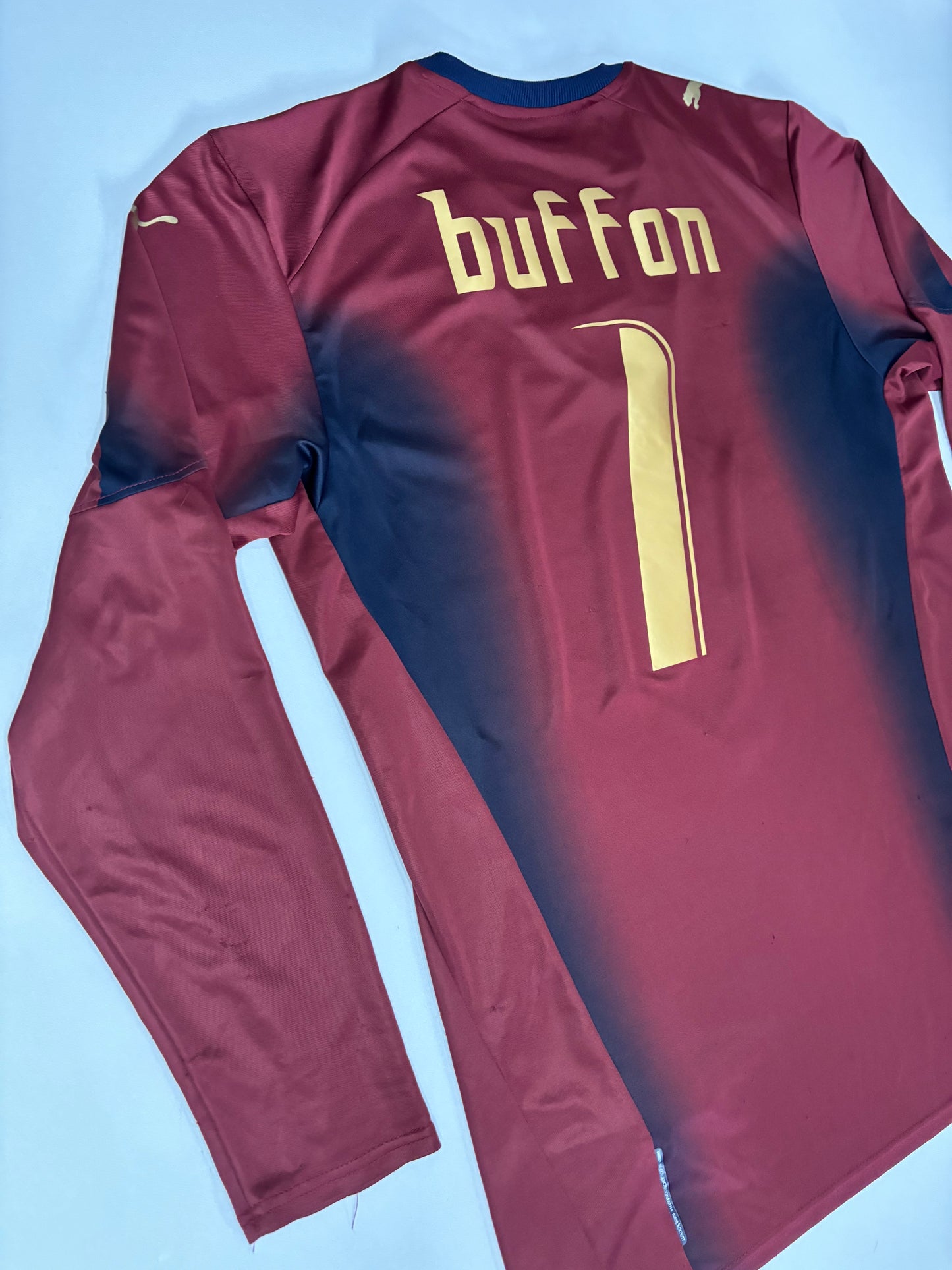 Italy Away Goalkeeper Shirt 2006 (L) Buffon 1