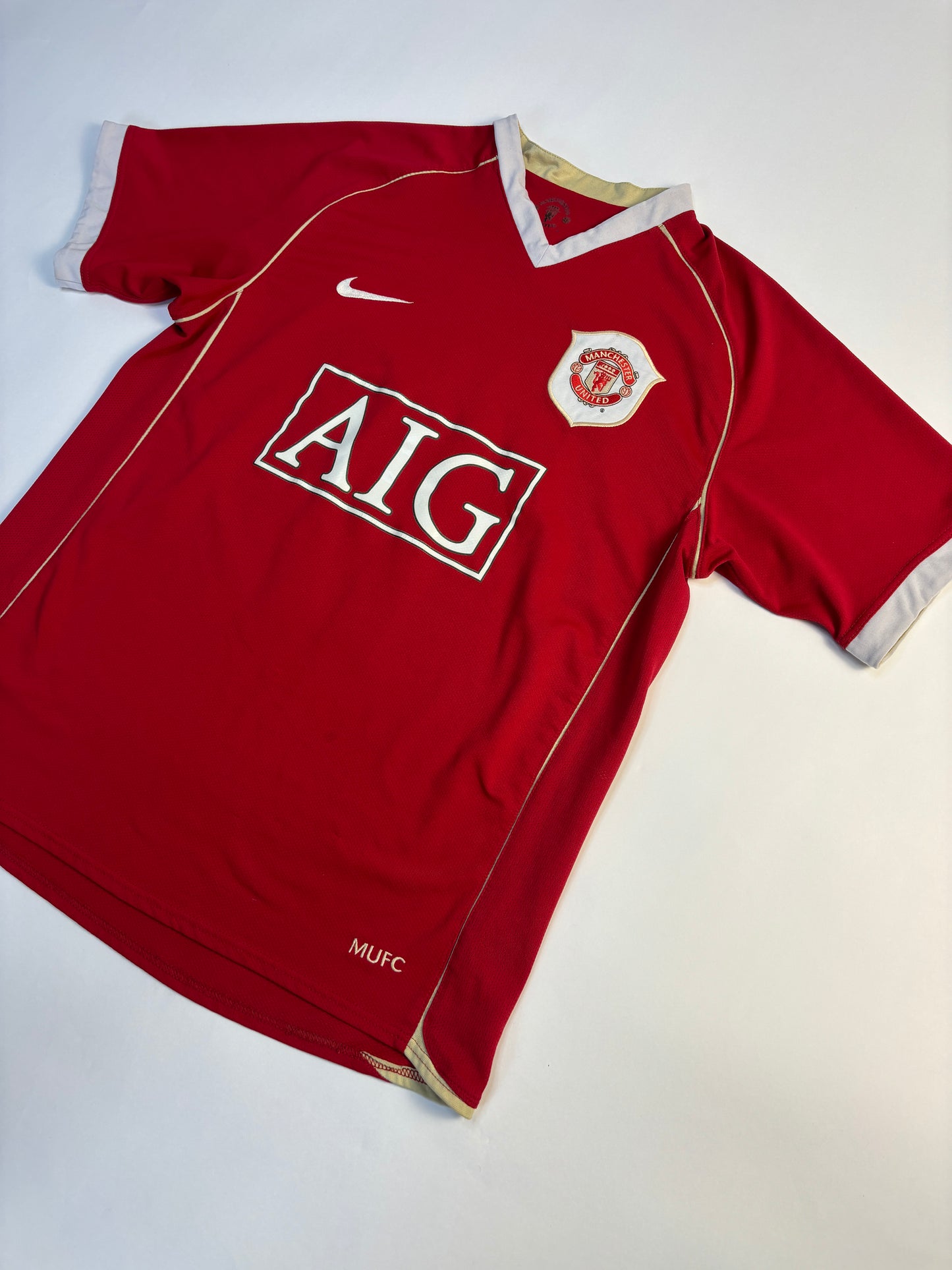 Manchester United Home Shirt 2006/07 (M) Larsson 17