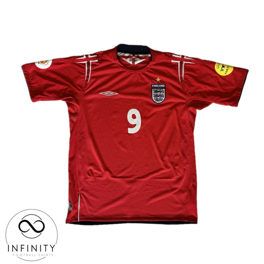 England Away Shirt 2004/06 (M) Rooney 9