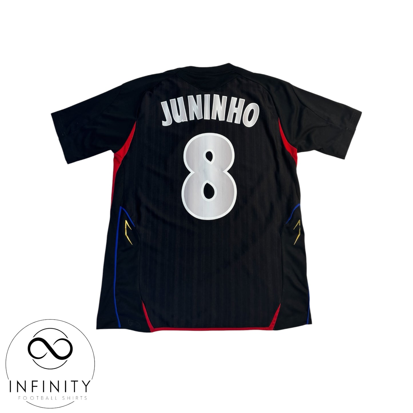 Lyon Third Shirt 2007/08 (M) Juninho 8