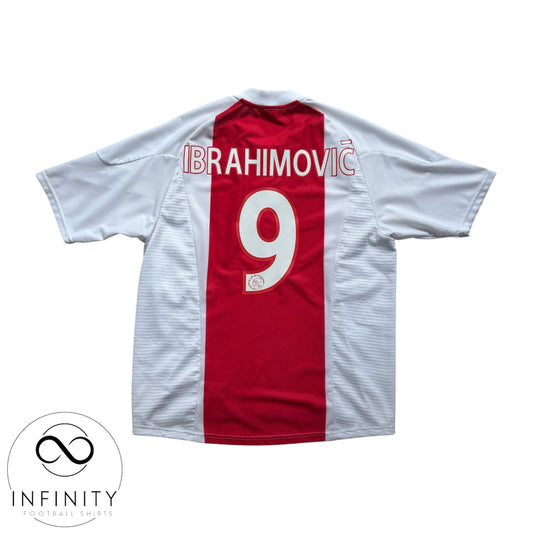 Ajax Home Shirt 2002/03 (L) Ibrahimovic 9