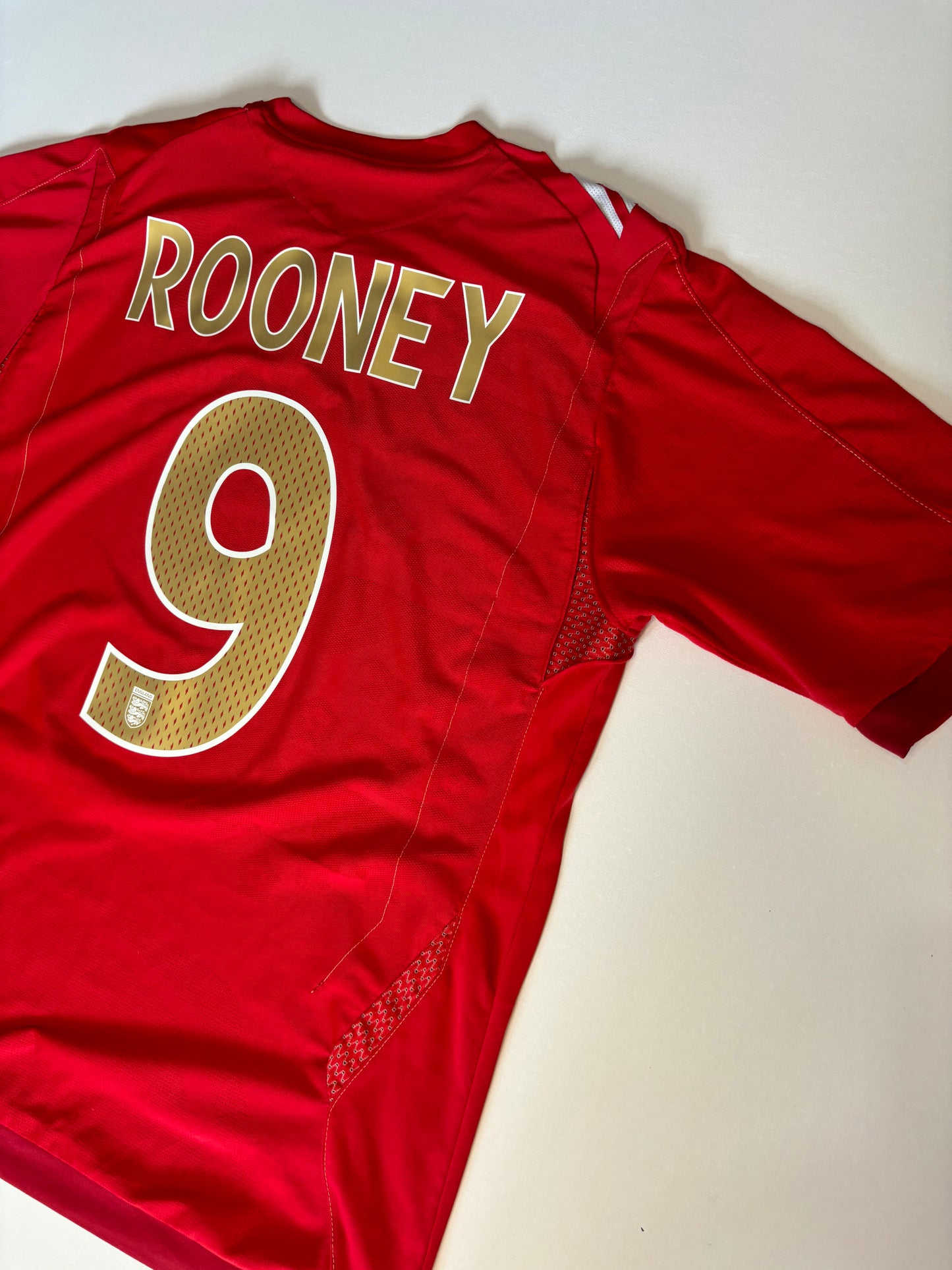 England Away Shirt 2006/08 (L) Rooney 9