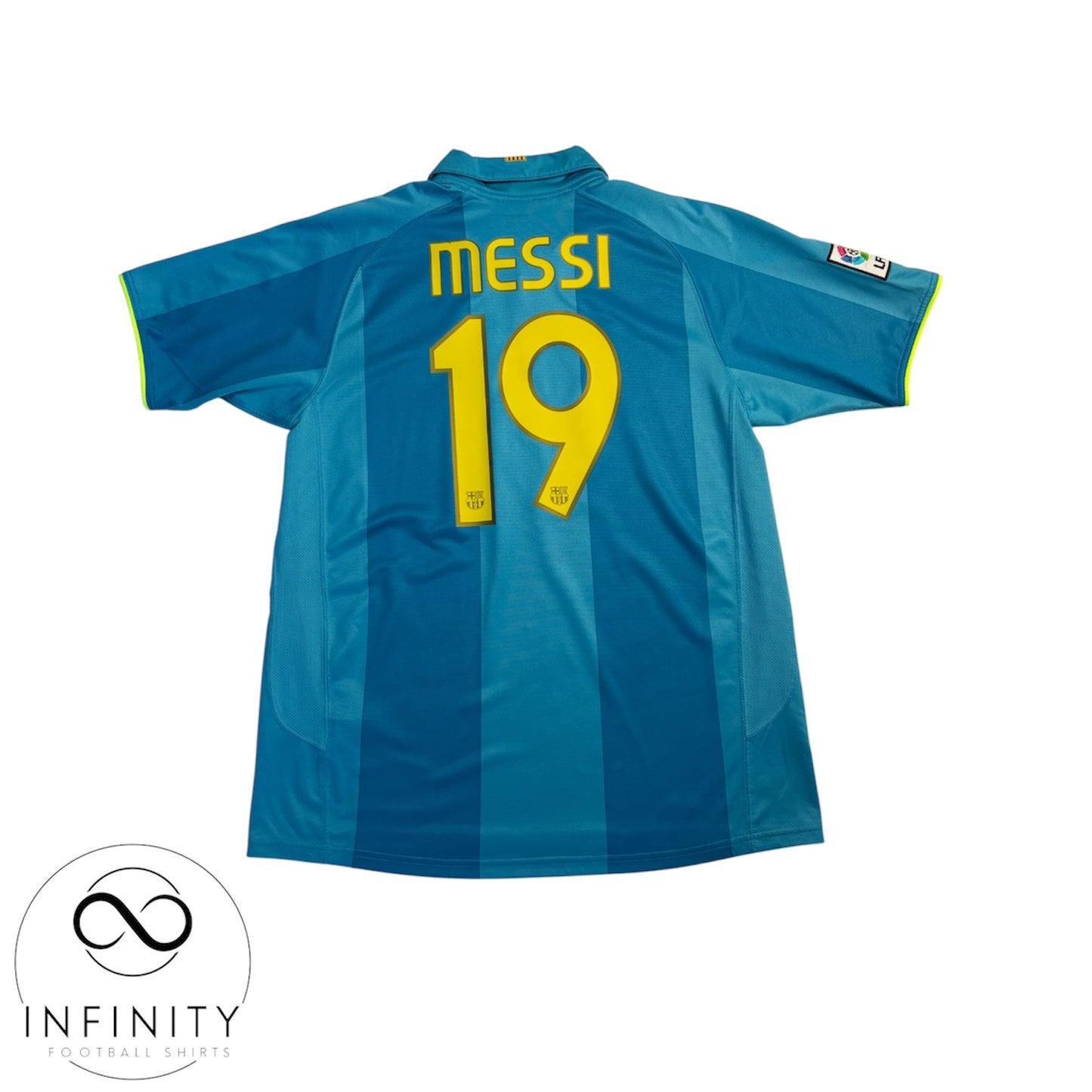 Barcelona Away Shirt 2007/08 (L) Messi 19