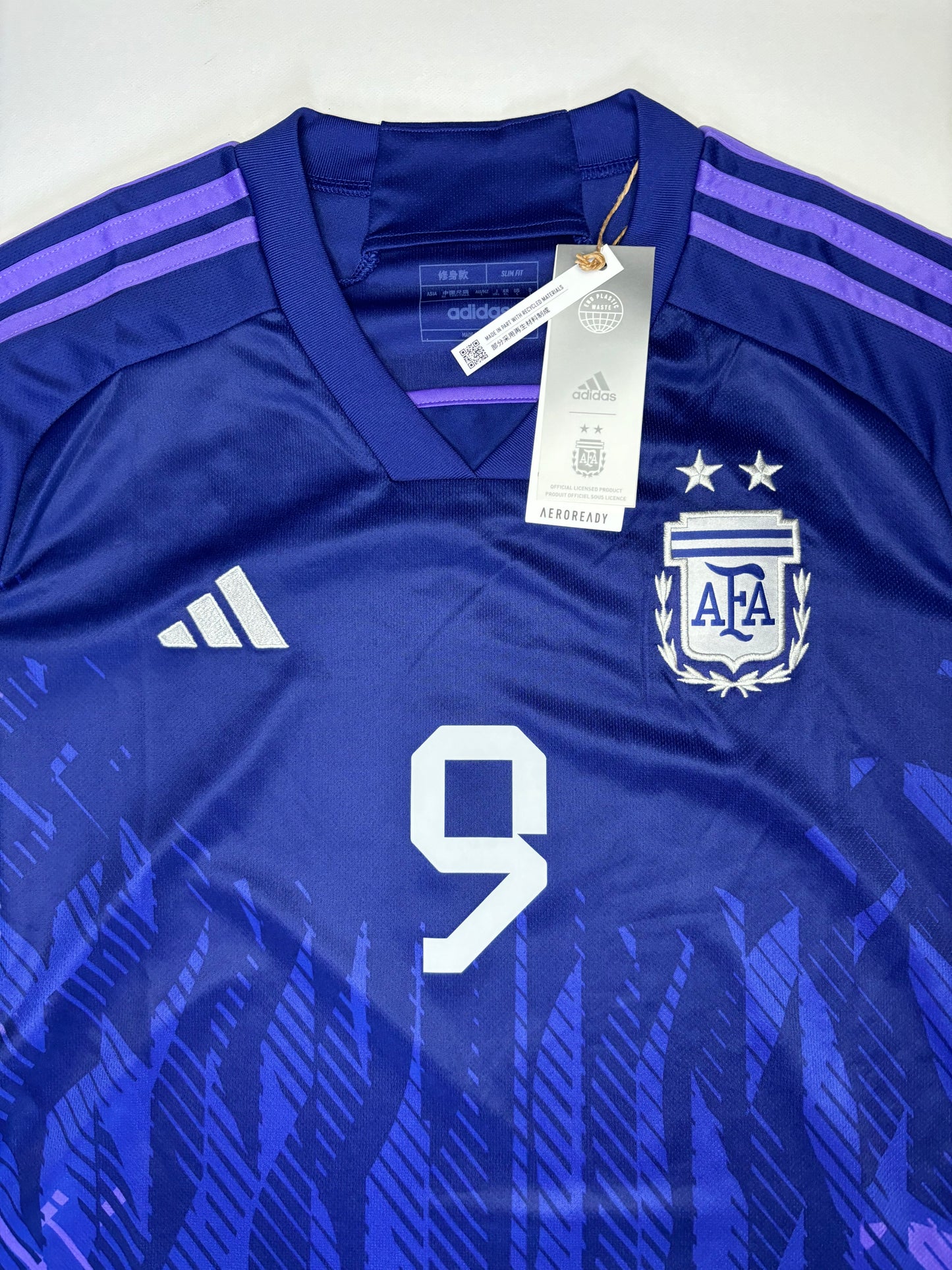 Argentina Away Shirt 2022/23 (XL) J.Alvarez 9