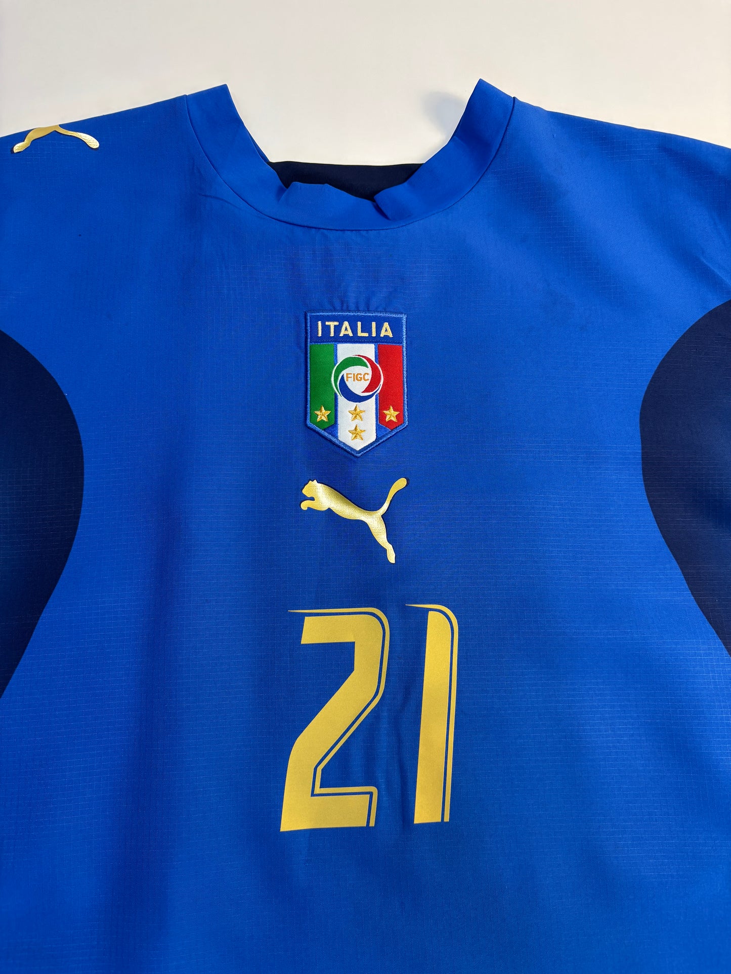 Italy Home Shirt 2006 (M) Pirlo 21