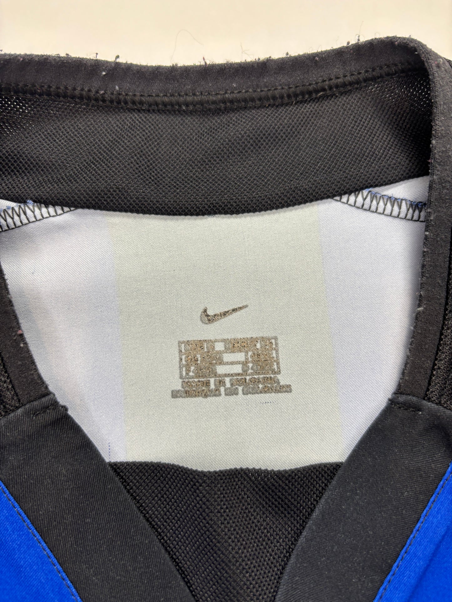 Inter Milan Home Shirt 2002/03 LS (L) F.Cannavaro 13