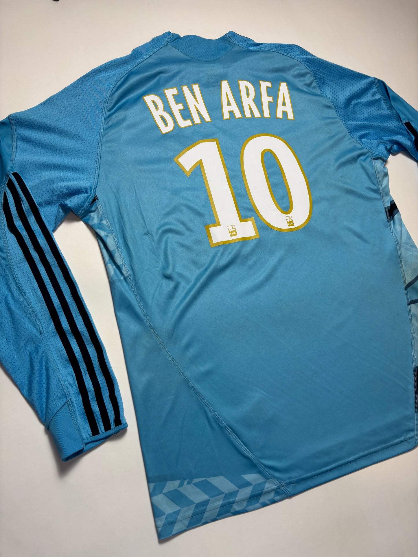 Marseille Away Shirt 2009/10 LS (XL) Ben Arfa 10