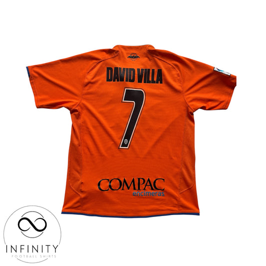 Valencia Away Shirt 2007/08 (M) David Villa 7