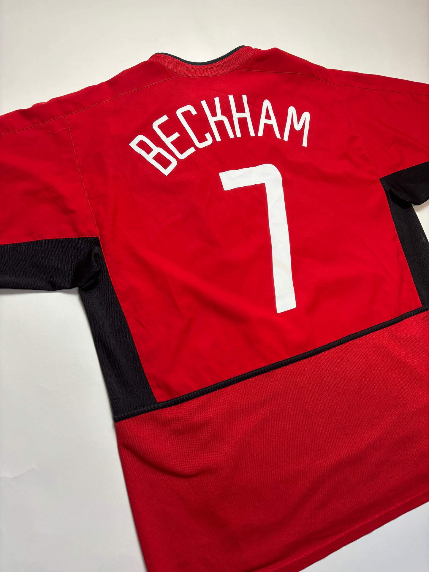 Manchester United Home Shirt 2002/03 (XL) Beckham 7