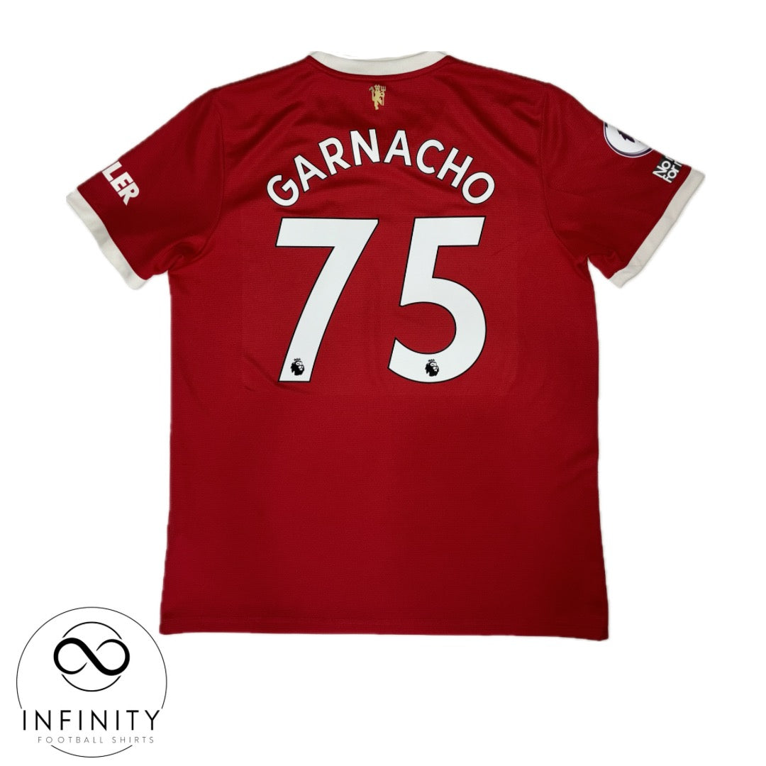 Manchester United Home Shirt 2021/22 (XL) Garnacho 75