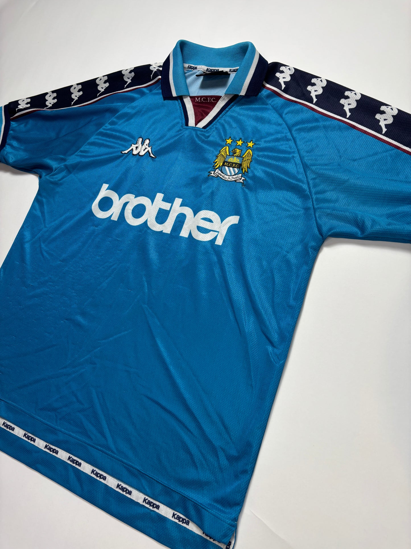 Manchester City Home Shirt 1997/99 (M)
