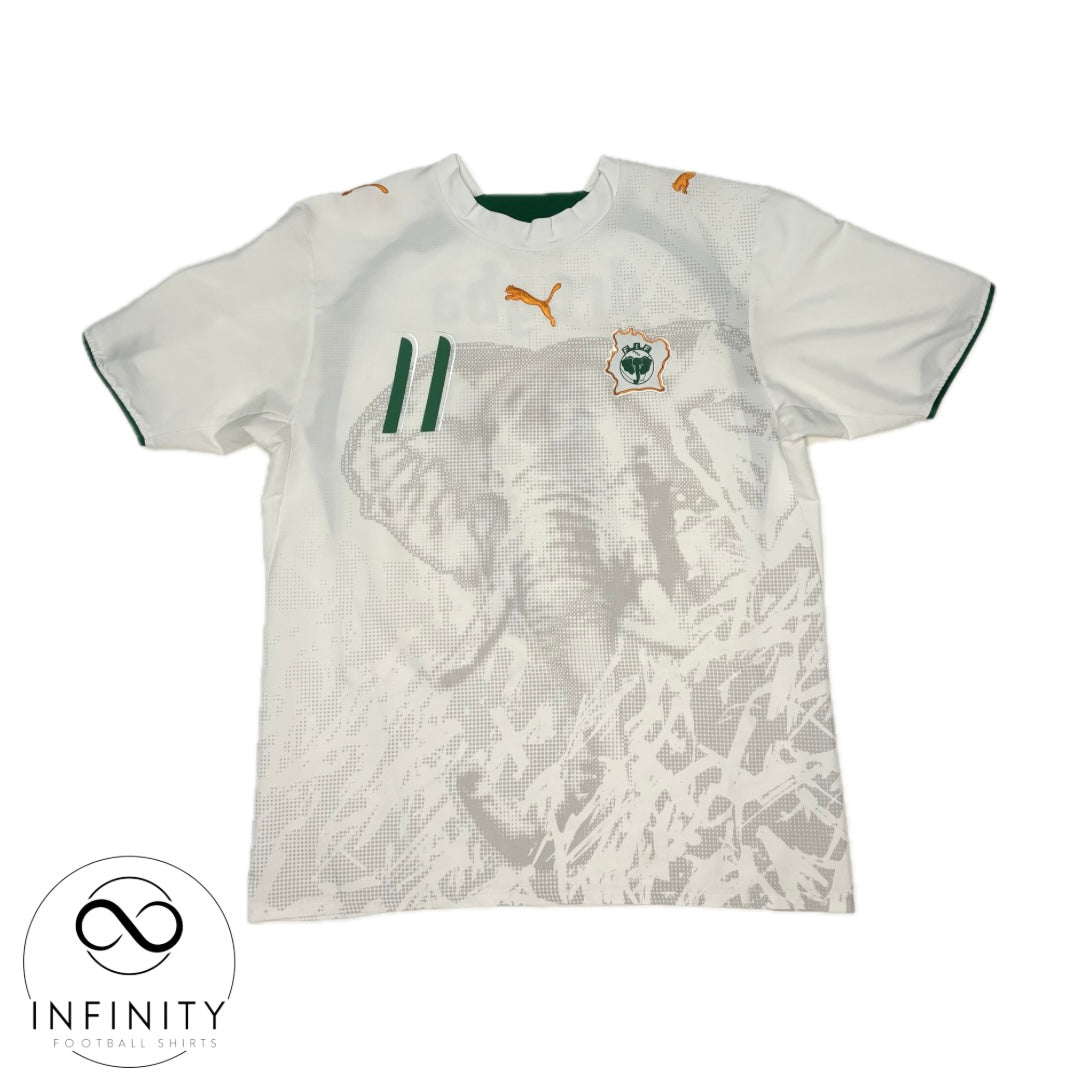 Ivory Coast Away Shirt 2006/07 (L) Drogba 11