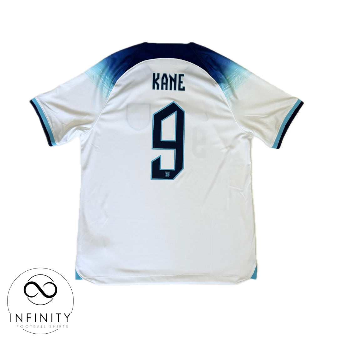 England Home Shirt 2022/24 (L) Kane 9