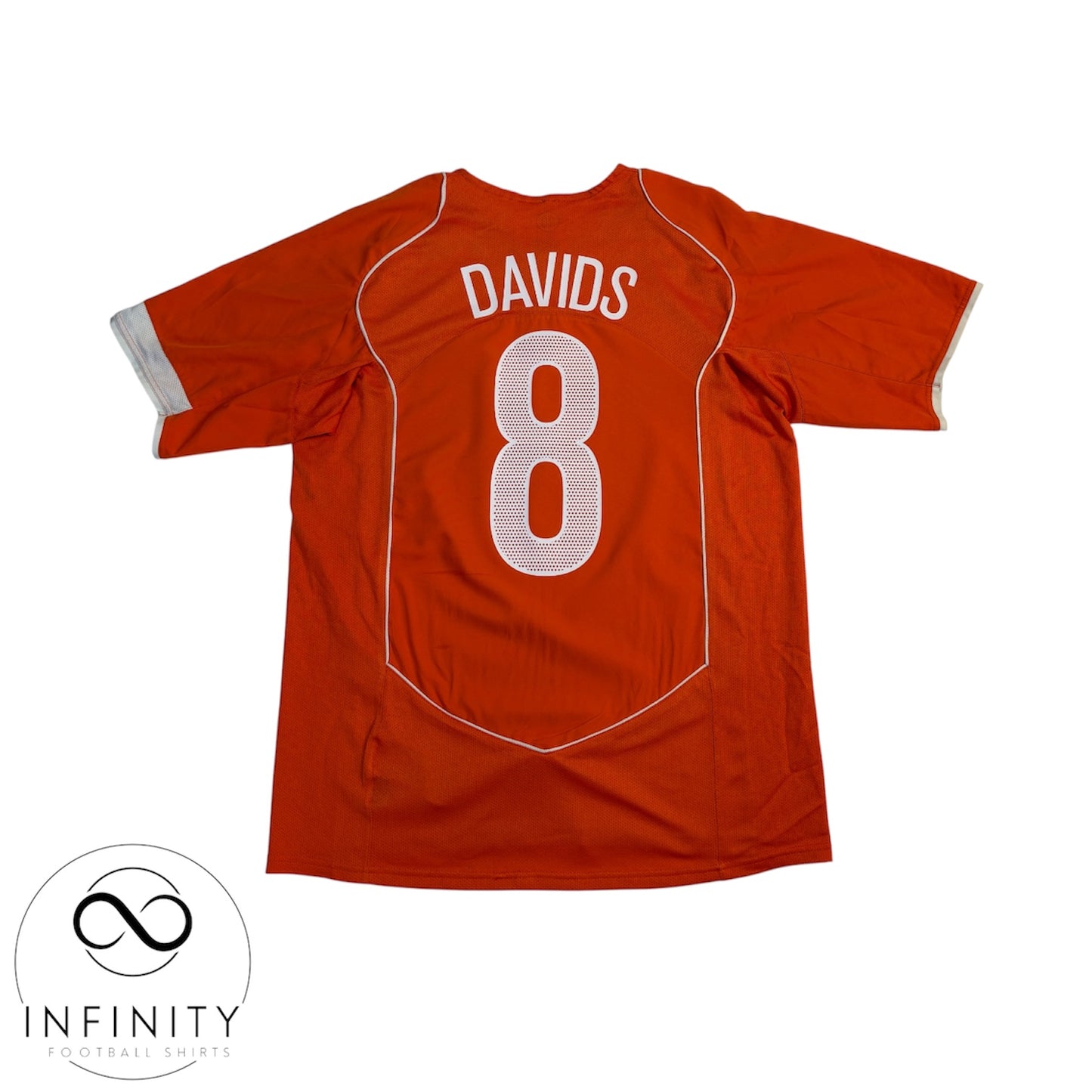 Netherlands Home Shirt 2004/06 (L) Davids 8